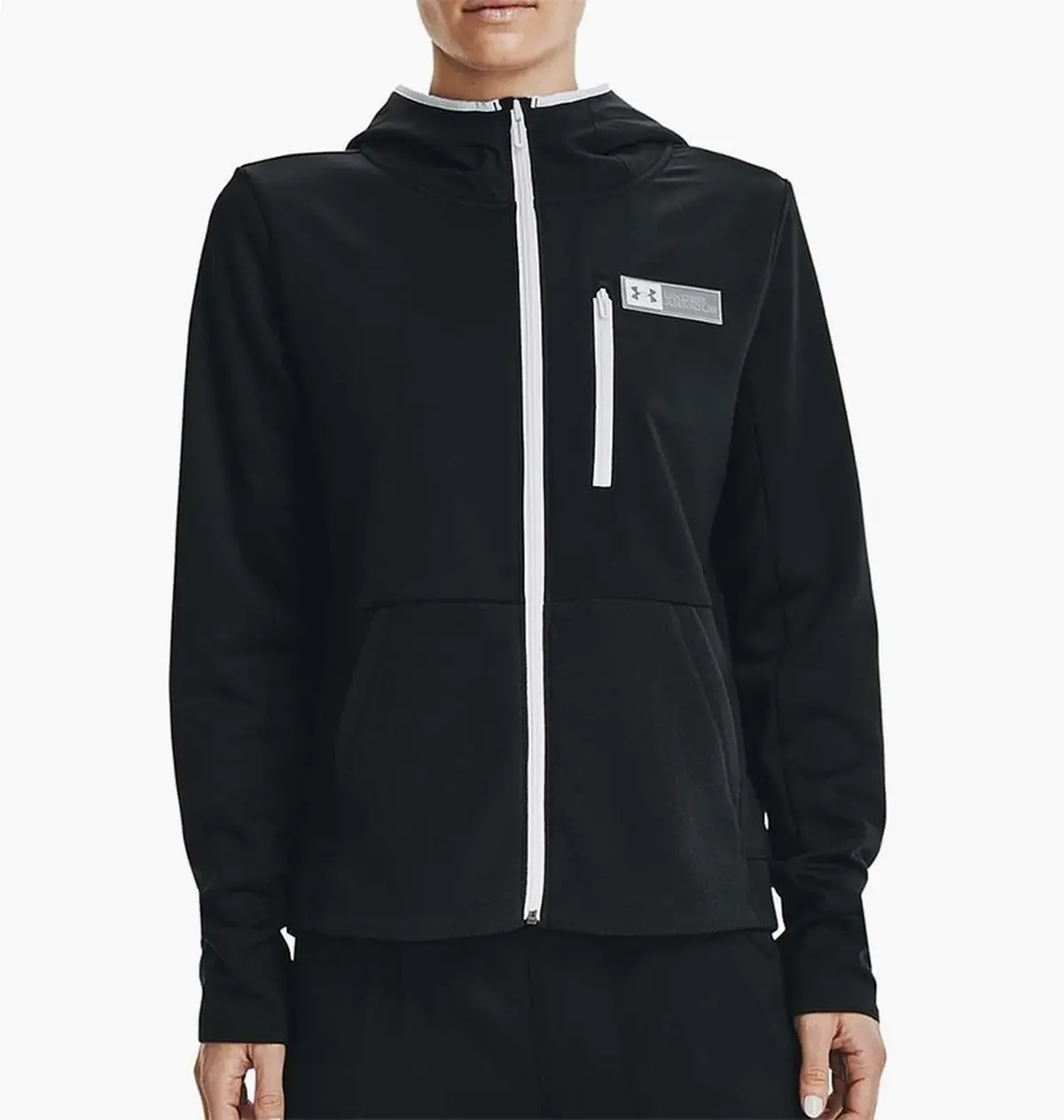Кофта женские Under Armour Plus Training Hoody Black