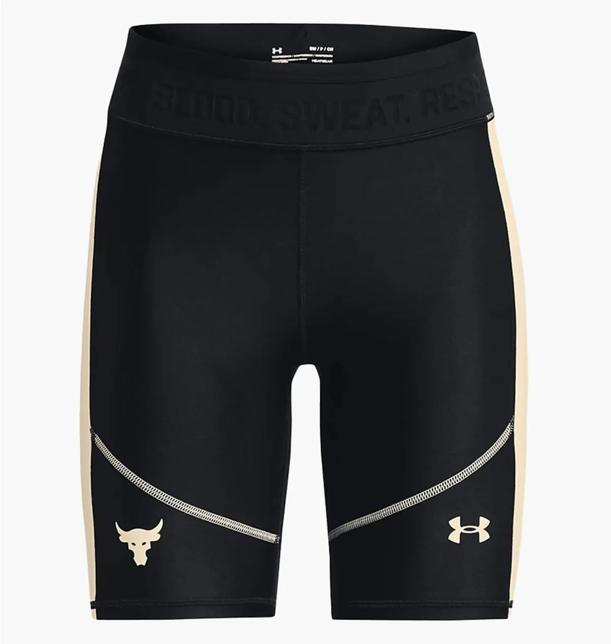 Шорты женские Under Armour Prjct Rock Hg Bike Black