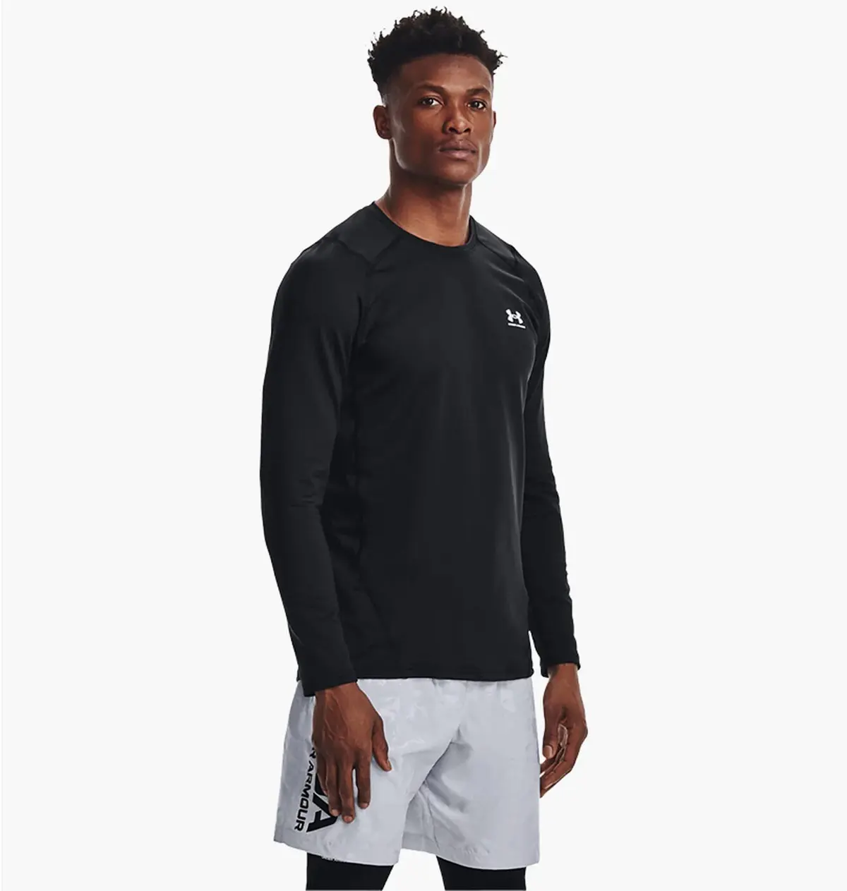 Кофта чоловіча Under Armour Cg Armour Fitted Crew Black