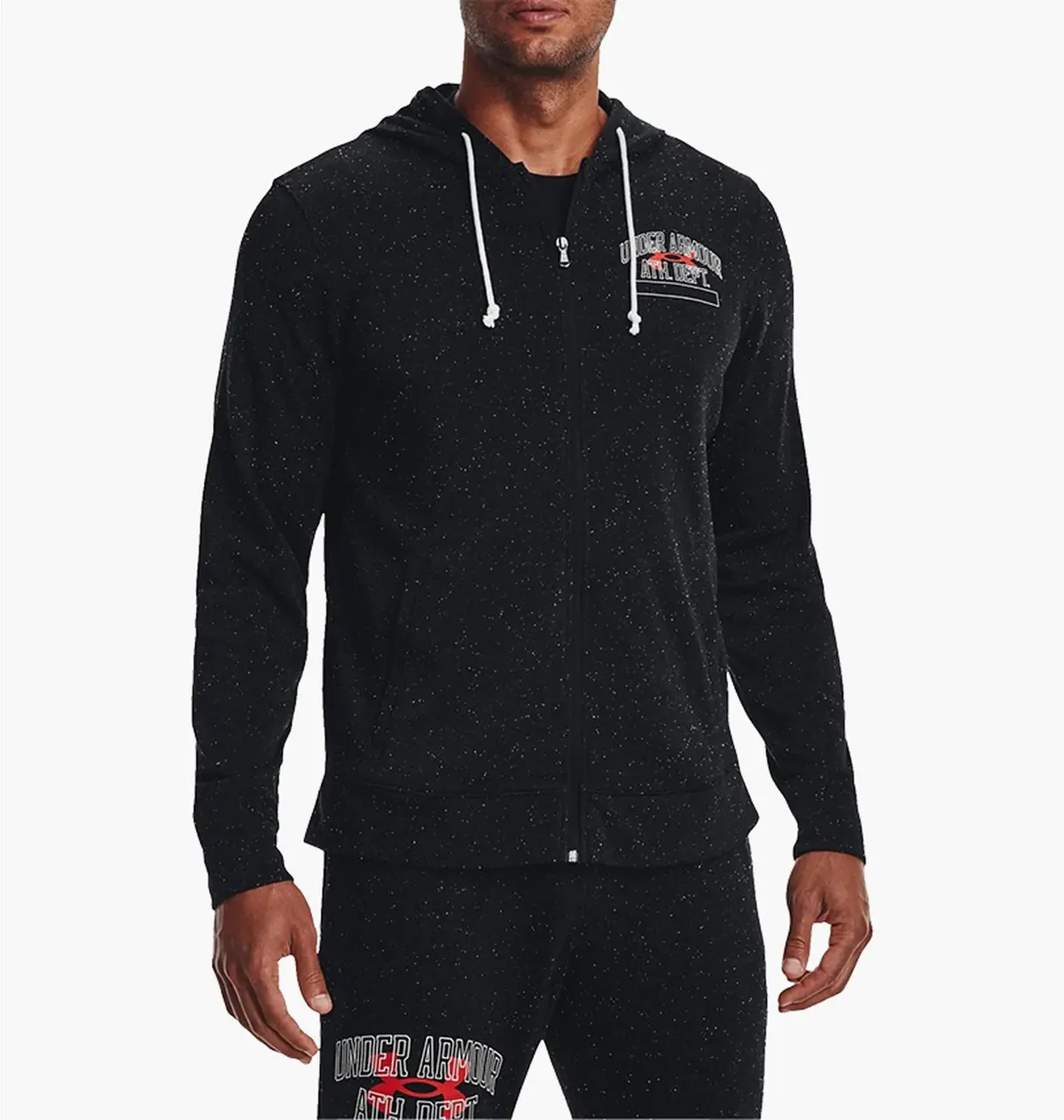 Кофта чоловіча Under Armour Sweatshirt Rival Try Athlc Dep Hoody Black