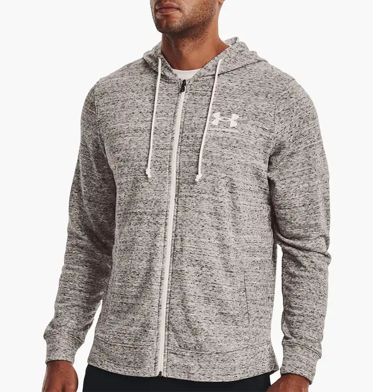 Кофта чоловіча Under Armour Hooded Sweatshirt Ua Rival Terry Grey