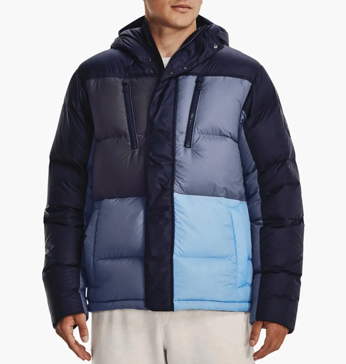 Куртка чоловіча Under Armour Cgi Down Blocked Blue