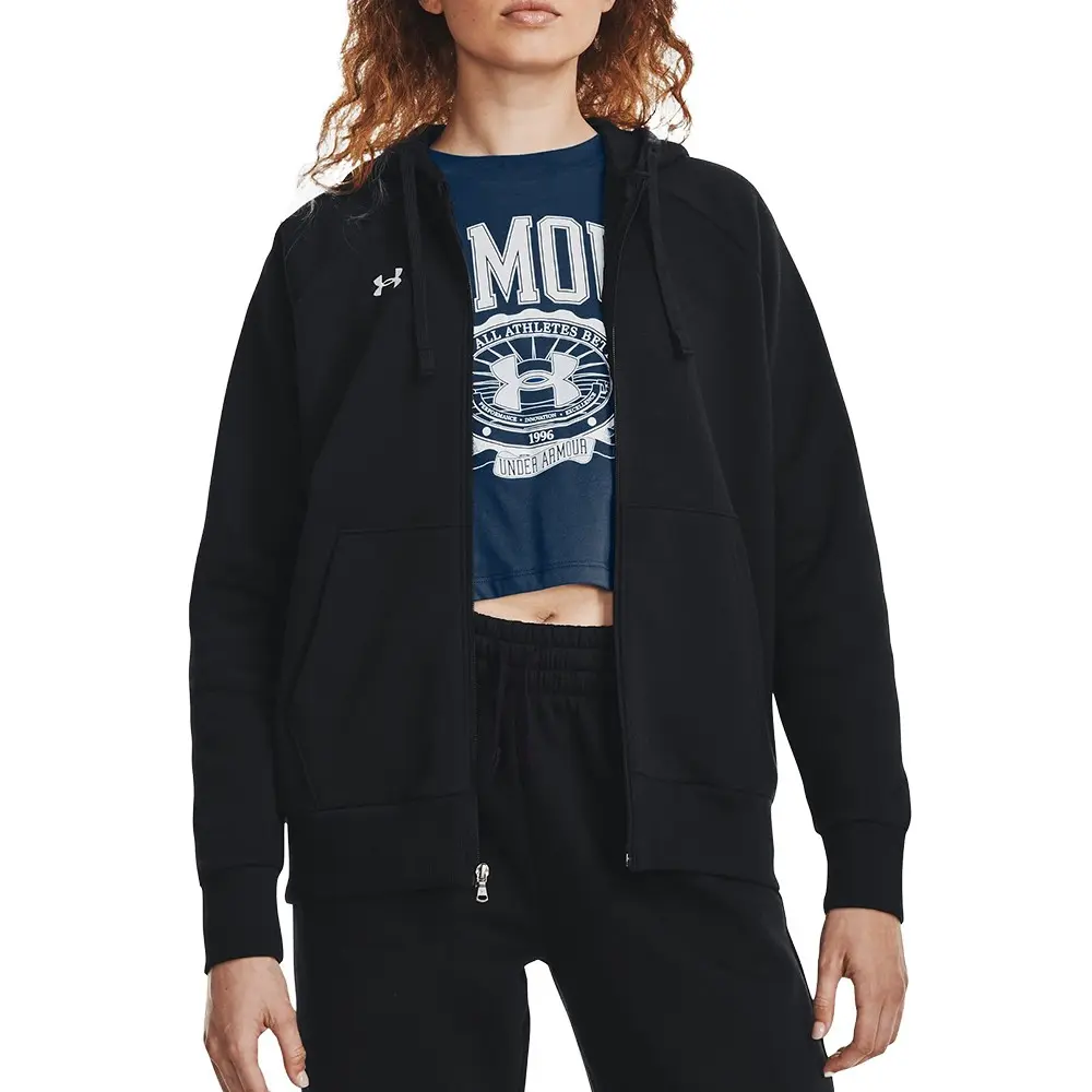 Кофта женские Under Armour Ua Rival Fleece Fz Hoodie