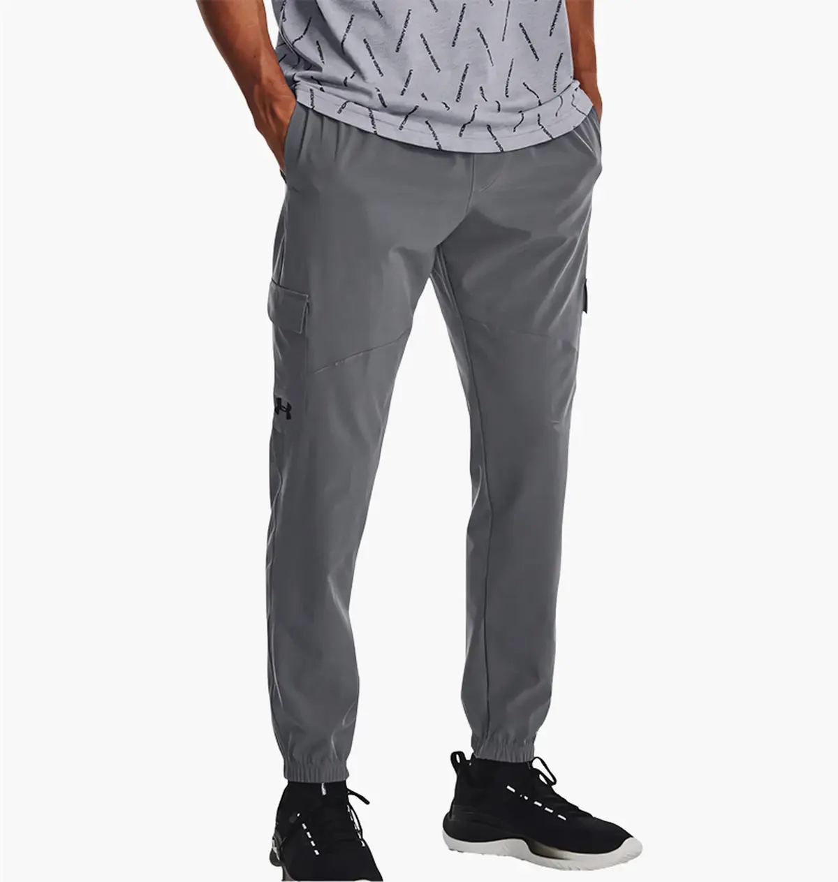 Брюки чоловічі Under Armour Pants Ua Stretch Woven Cargo Pants-Gry Grey