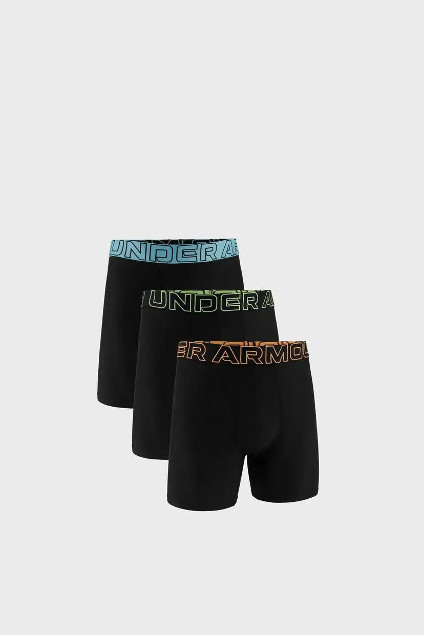 Труси-боксерки чоловічі Under Armour Perf Tech 6In 3-Pack