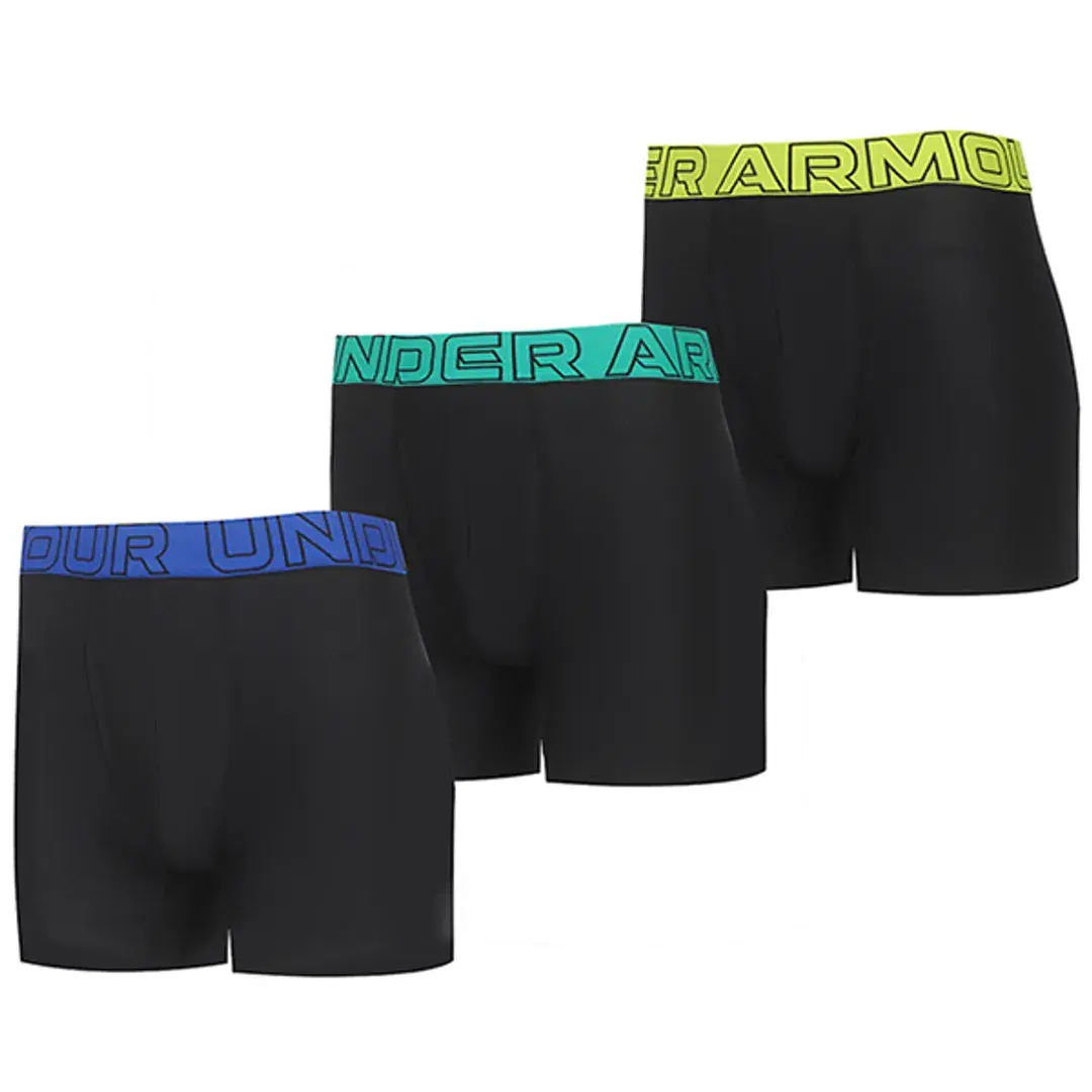 Труси-боксерки чоловічі Under Armour Performance Tech - Solid 6 3Pk