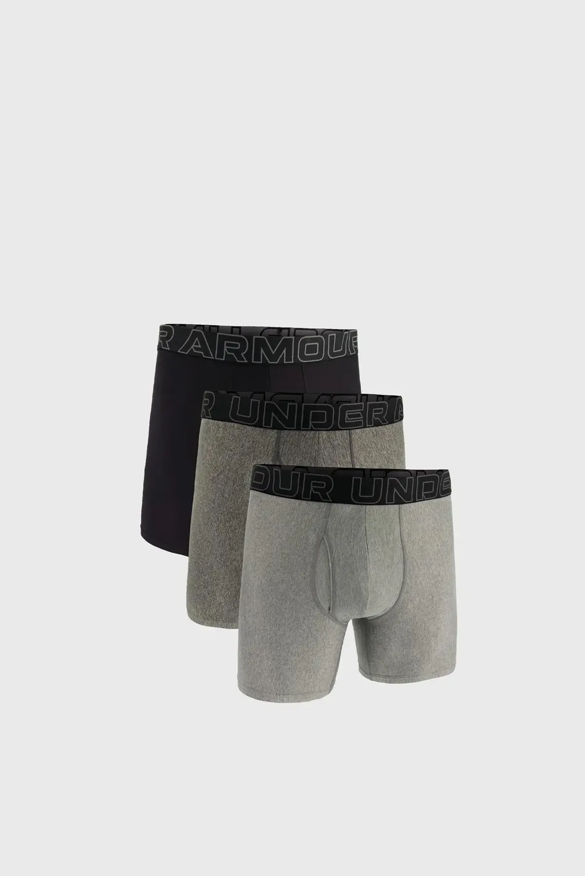 Труси-боксерки чоловічі Under Armour Performance Tech - Solid 6 3Pk