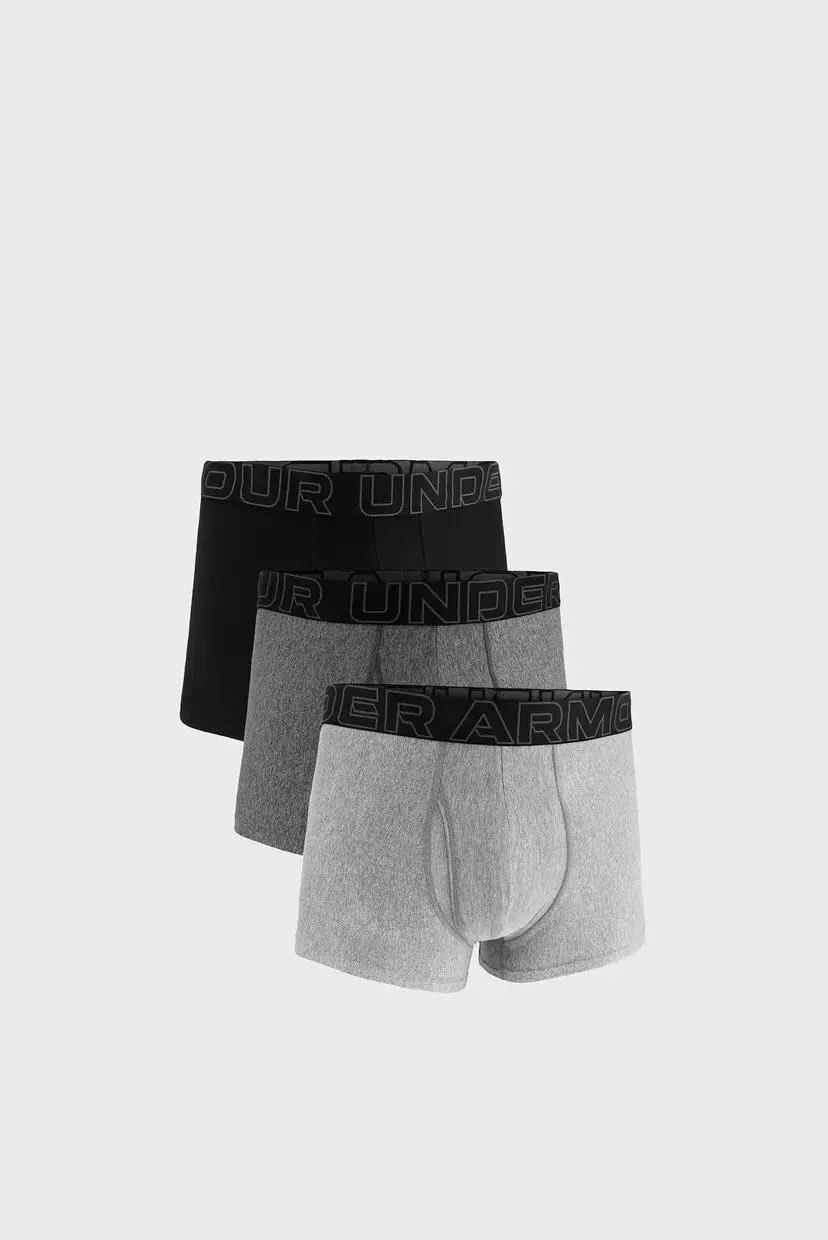 Труси-боксерки чоловічі Under Armour Performance Tech - Solid 3 3Pk