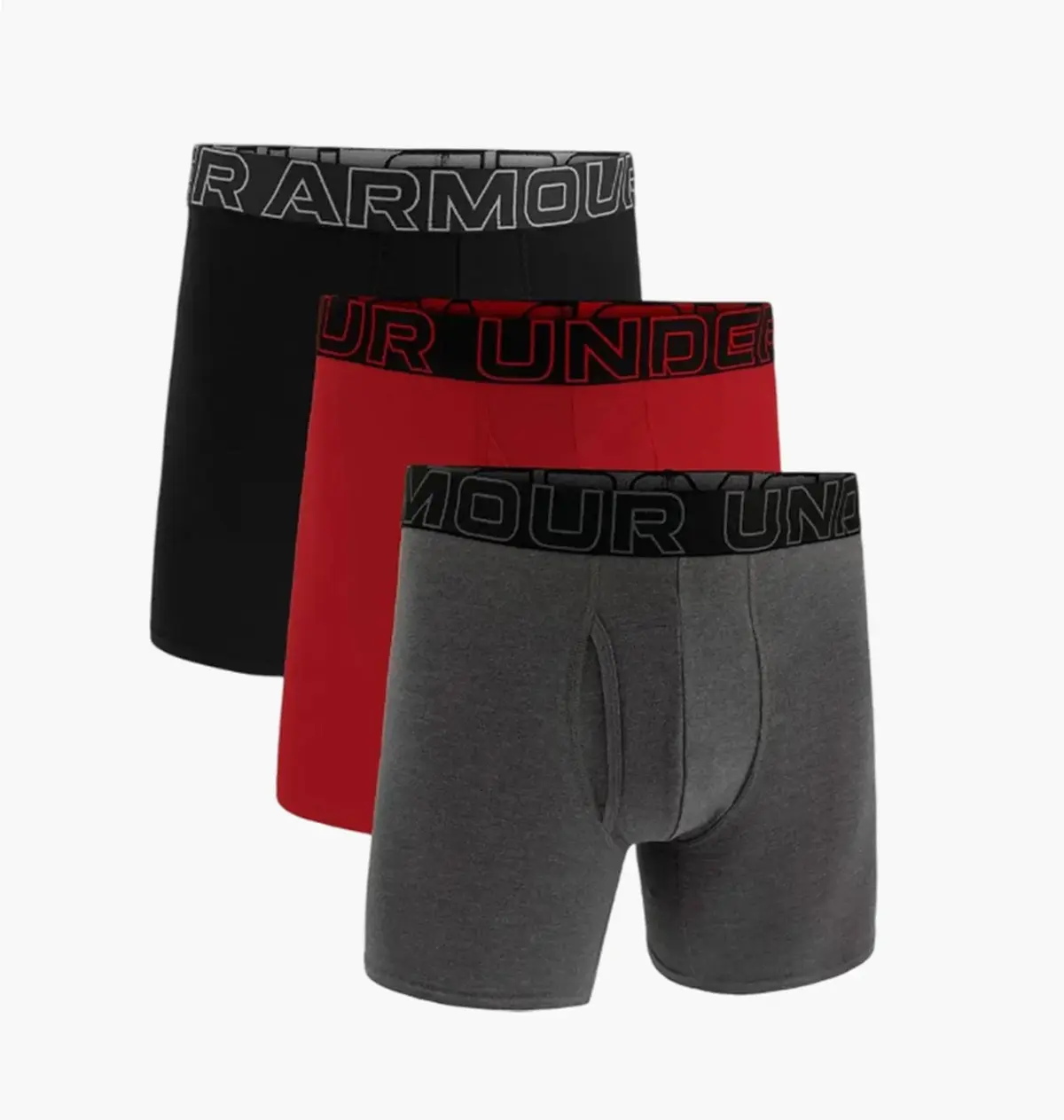 Труси-боксерки чоловічі Under Armour Ua Performance Cotton - Solid 6 3Pk