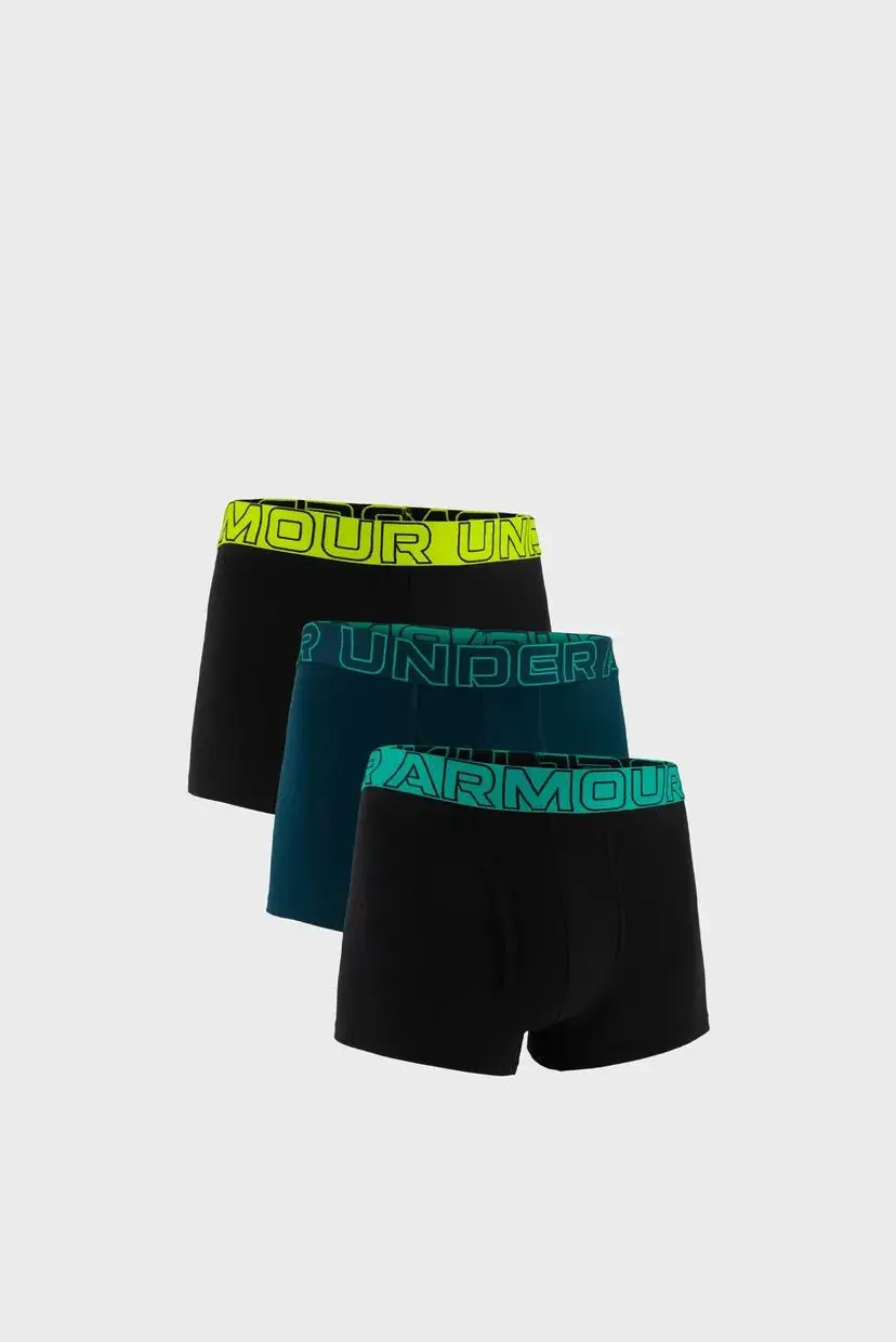Труси-боксерки чоловічі Under Armour Performance Cotton - Solid 3 3Pk