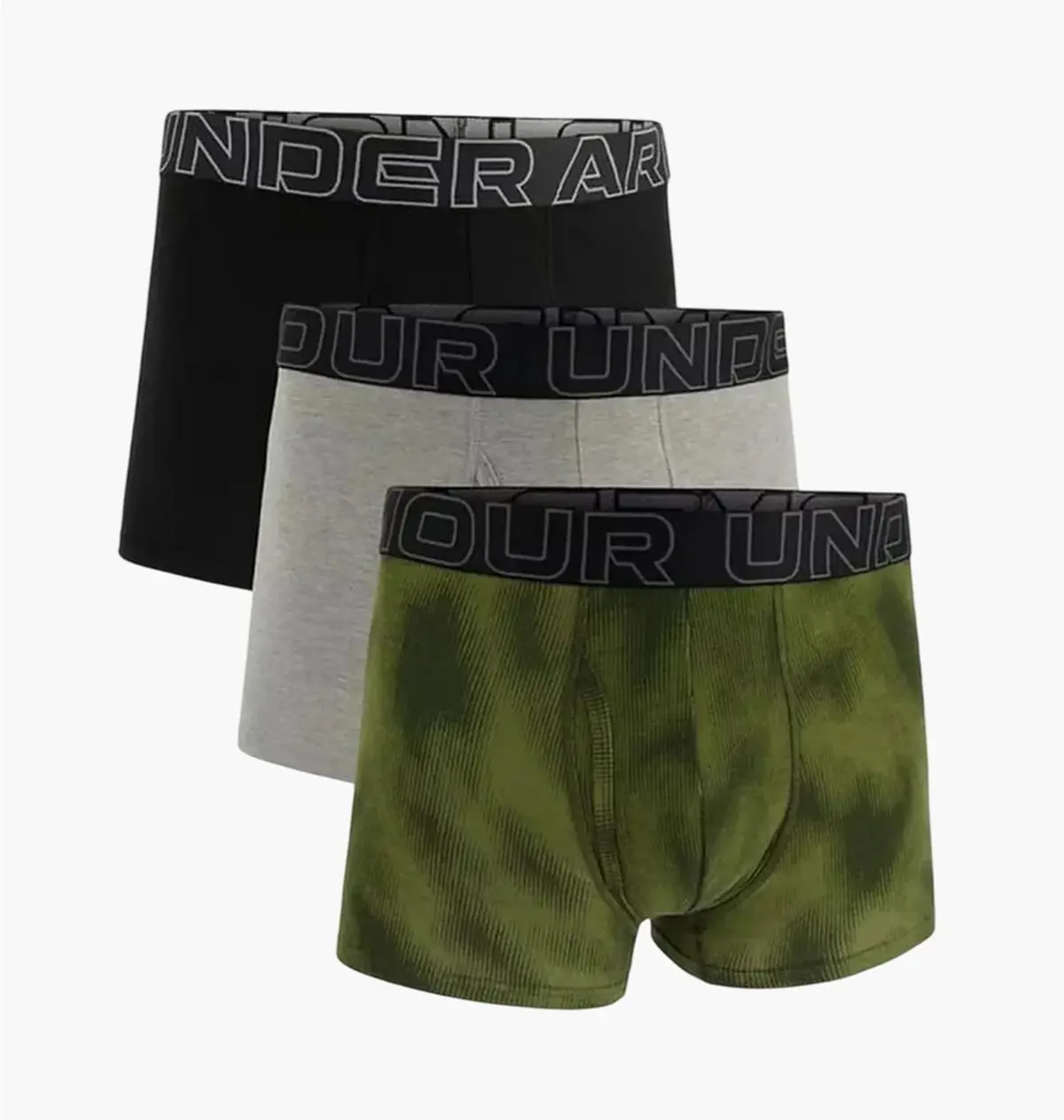 Труси-боксерки чоловічі Under Armour Ua Performance Cotton - Print 3 In 3Pk