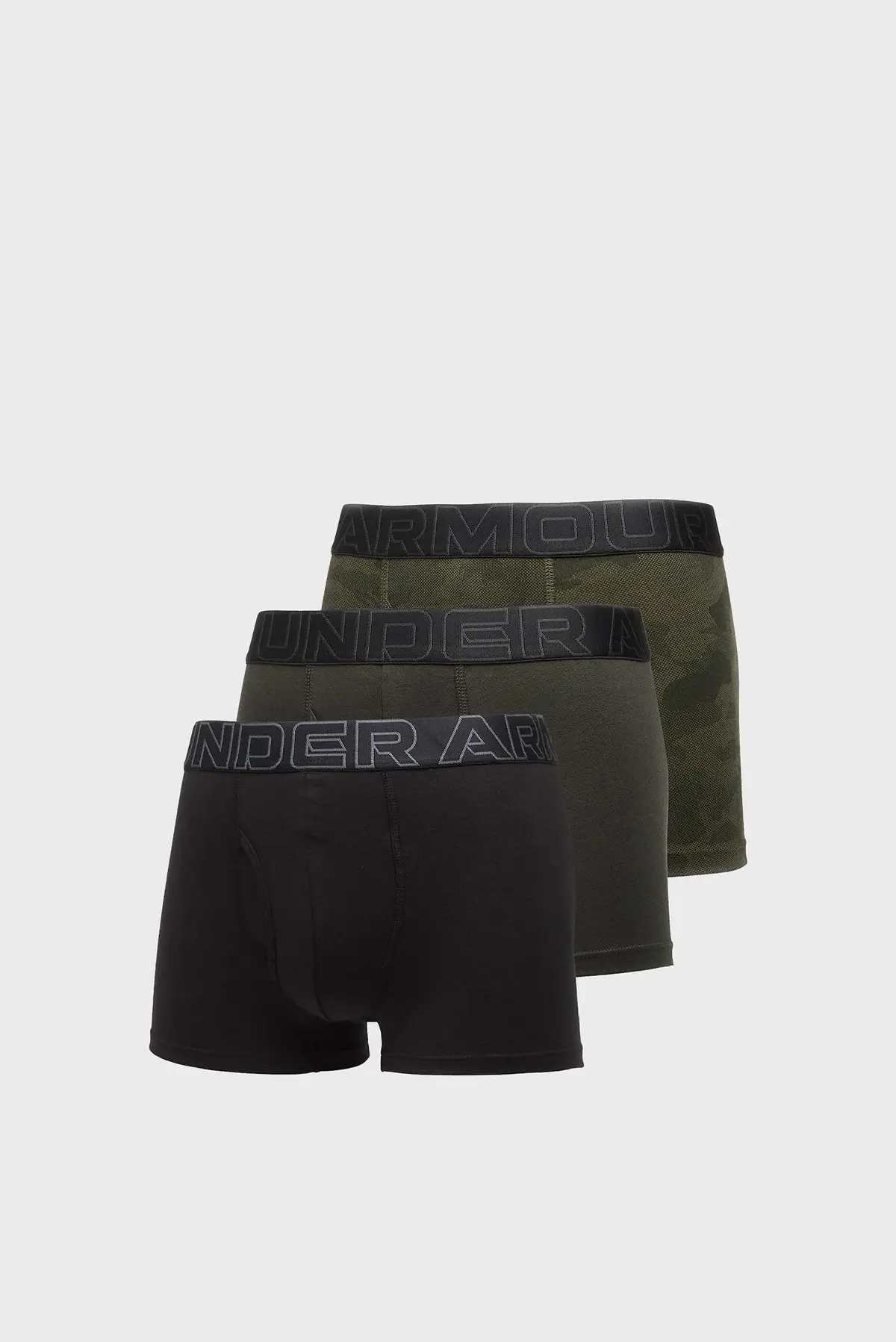 Труси-боксерки чоловічі Under Armour Performance Cotton - Print 3 In