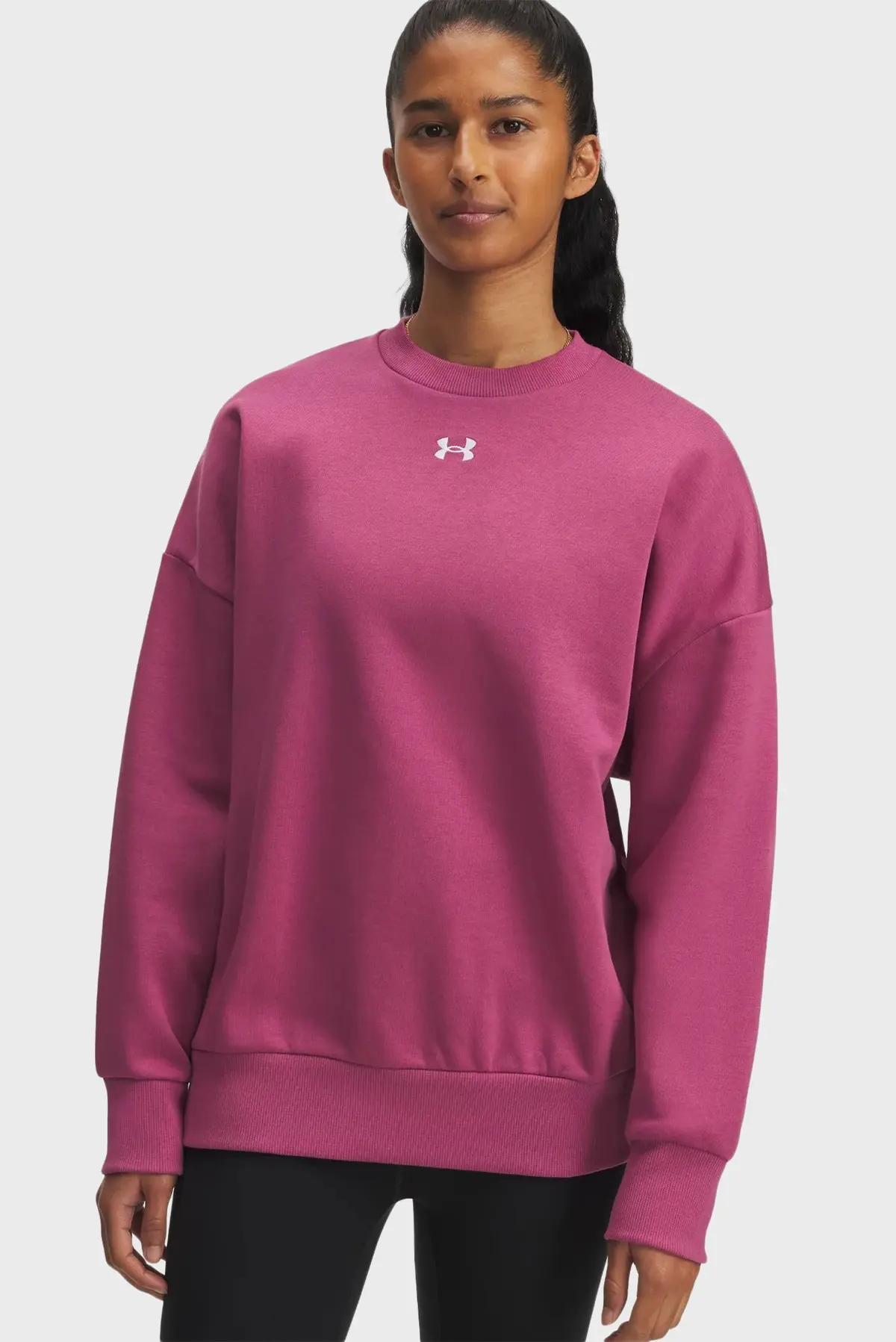 Кофта женские Under Armour Ua Rival Fleece Os Crew