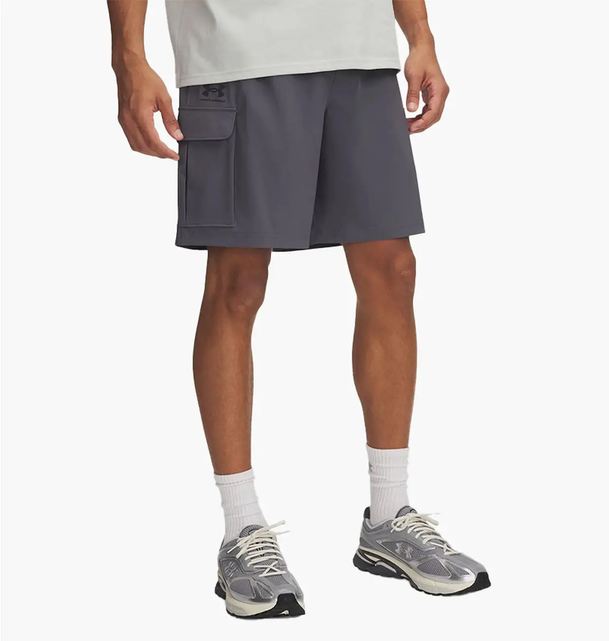 Шорти чоловічі Under Armour Vibe Woven Cargo Short Grey