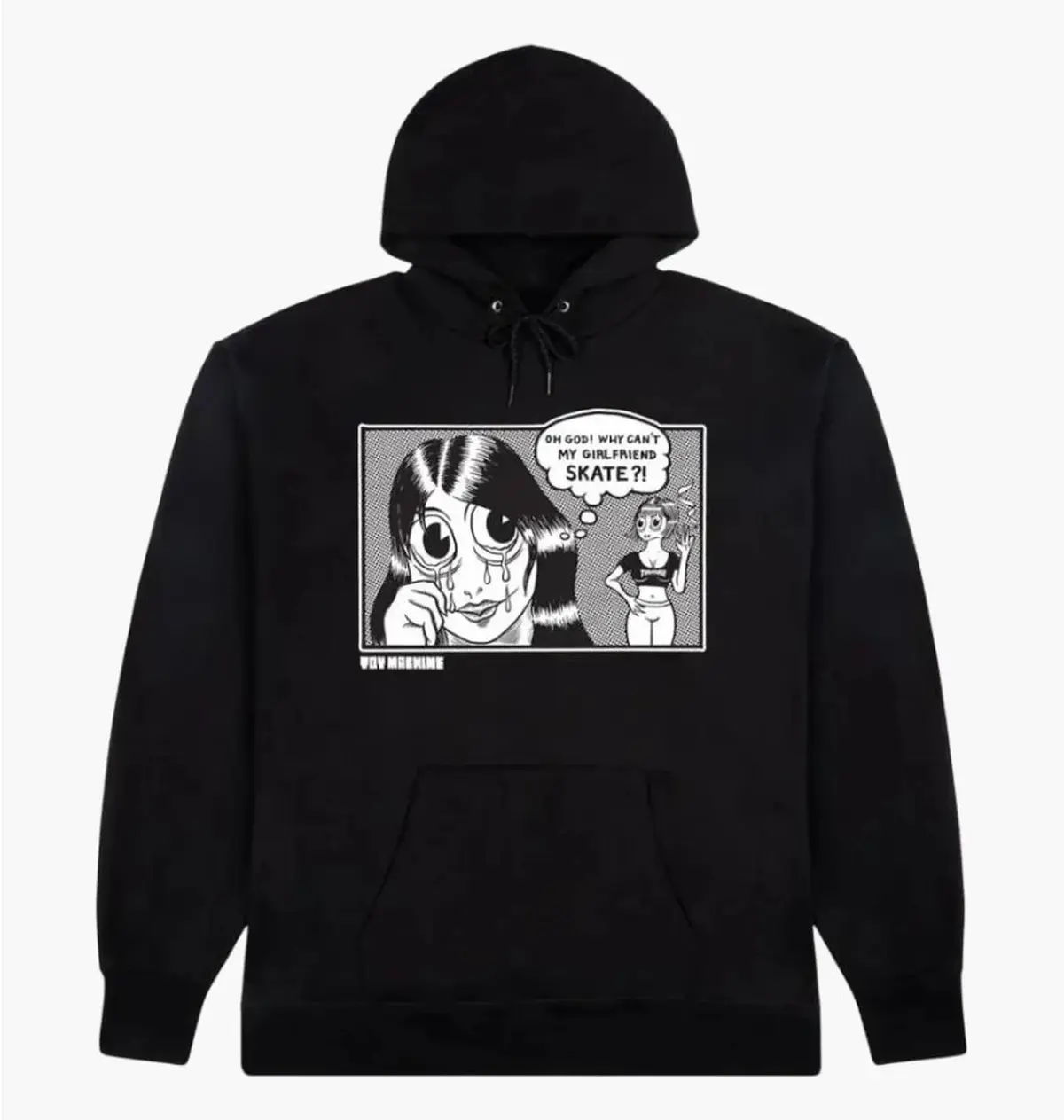 Кофта чоловіча Thrasher Thr X Toy Machine Girlfriend Black