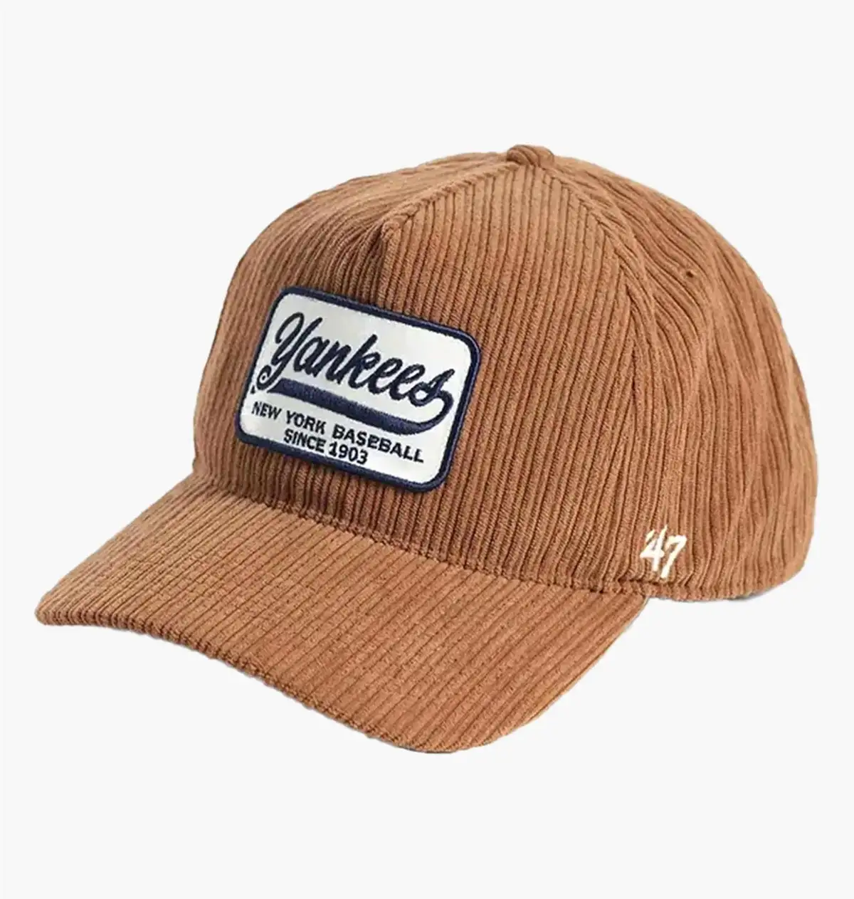 Кепка 47 Brand New York Giants Golden Age Corduroy Hitch Adjustable Brown