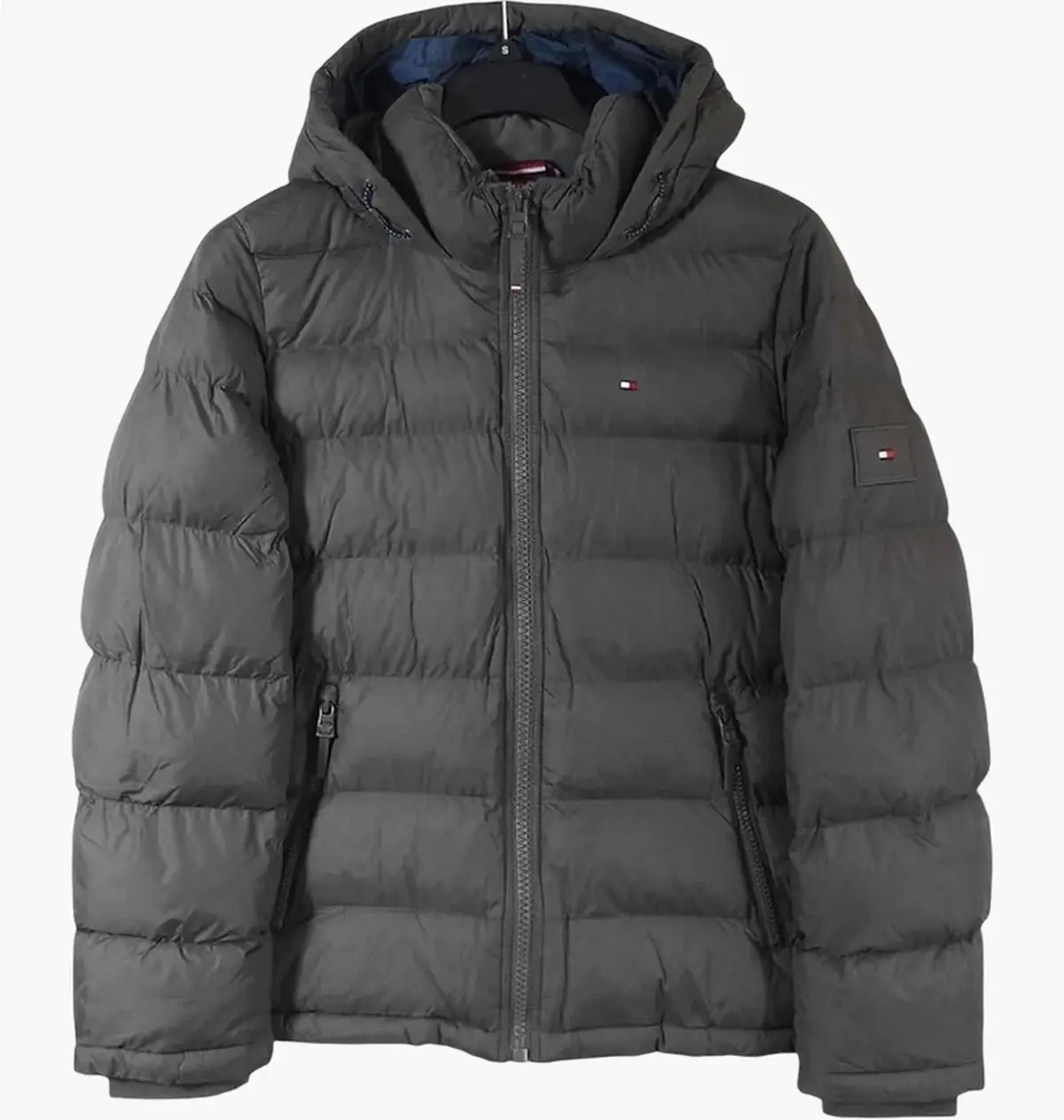 Куртка мужская Tommy Hilfiger Nylon Performance Hoody Puffer Black