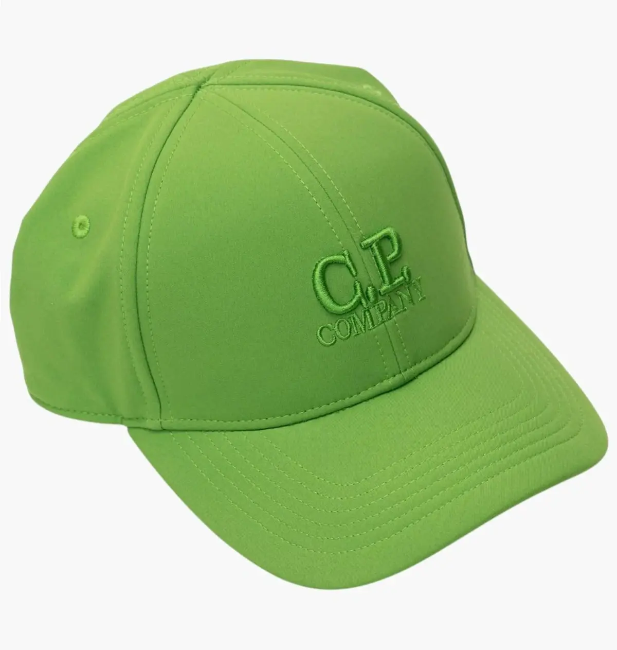 Кепка Cp Company Shell-R Logo Green