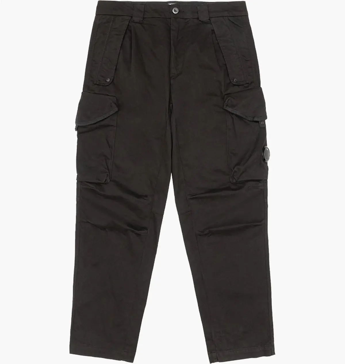 Брюки чоловічі C.P. Company Stretch Sateen Loose Cargo Pants Black