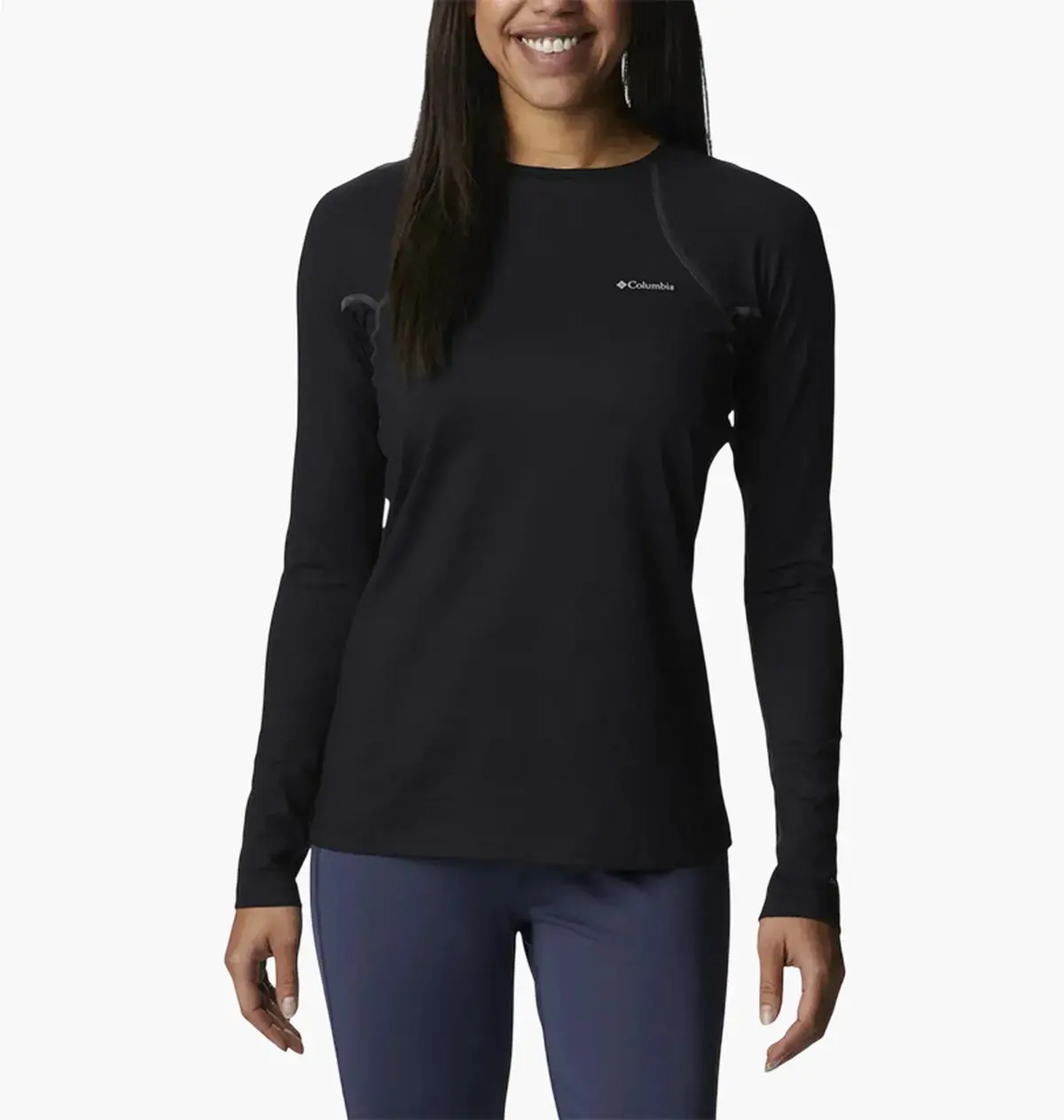 Кофта женские Columbia Heavyweight Stretch Long Sleeve Top Black