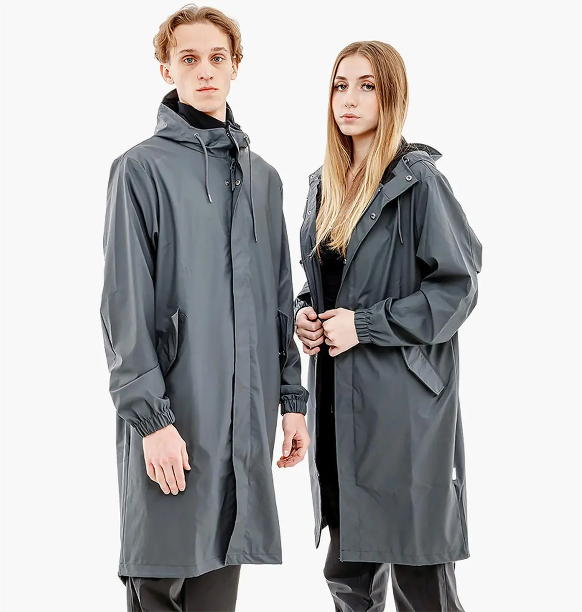 Куртка унисекс Rains Jackets Grey