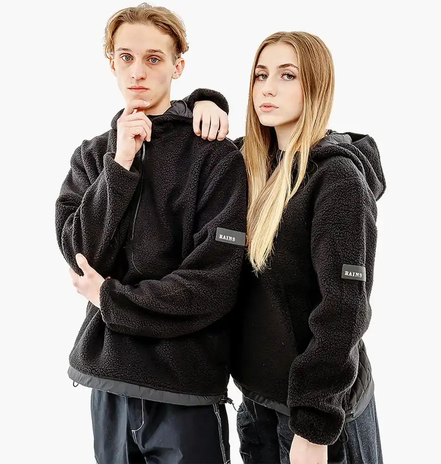 Кофта унисекс Rains Tops Black
