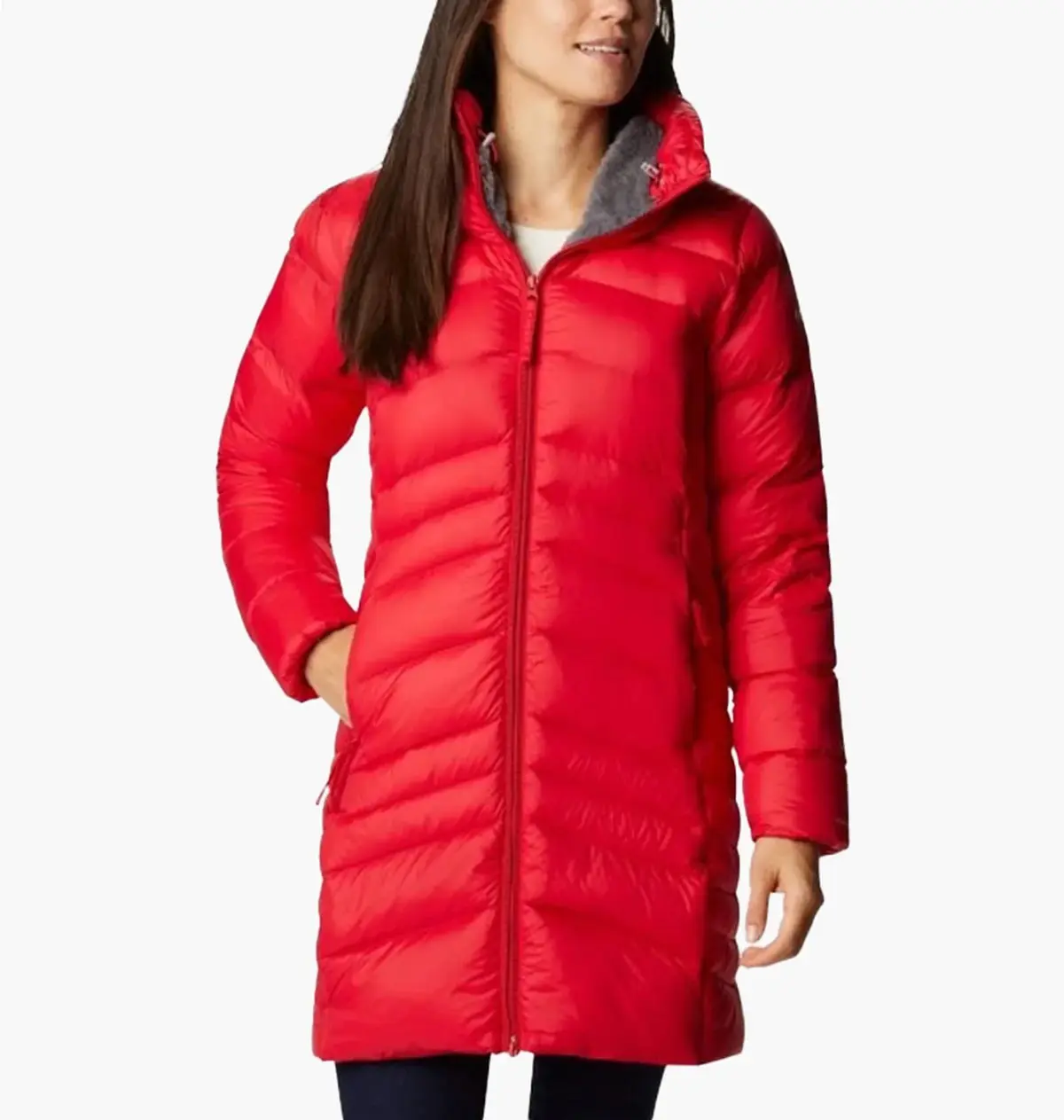 Куртка женская Columbia Autumn Park Down Mid Jacket Red