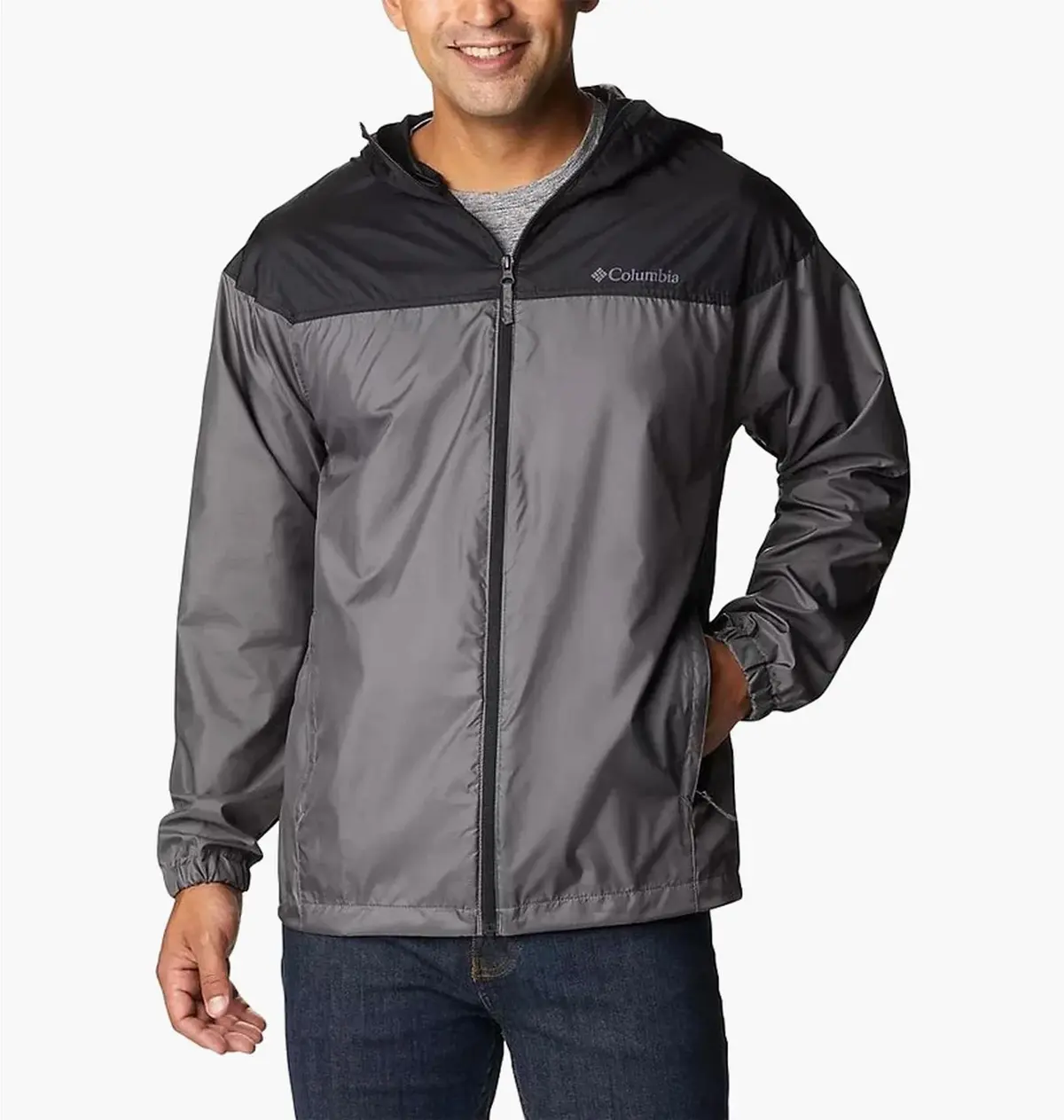 Куртка мужская Columbia Flash Challenger Novelty Grey/Black