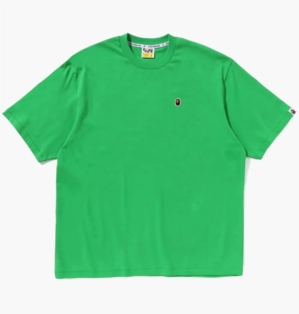 Футболка чоловіча Bape Head One Point Green