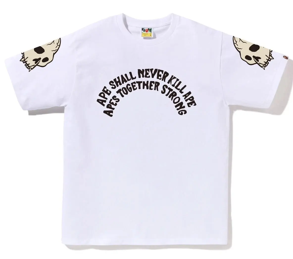 Футболка чоловіча Bape Souvenir Skull Black Tee