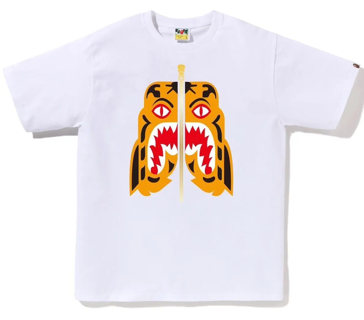 Футболка чоловіча Bape A Bathnig Ape Men's Colors Tiger Tee