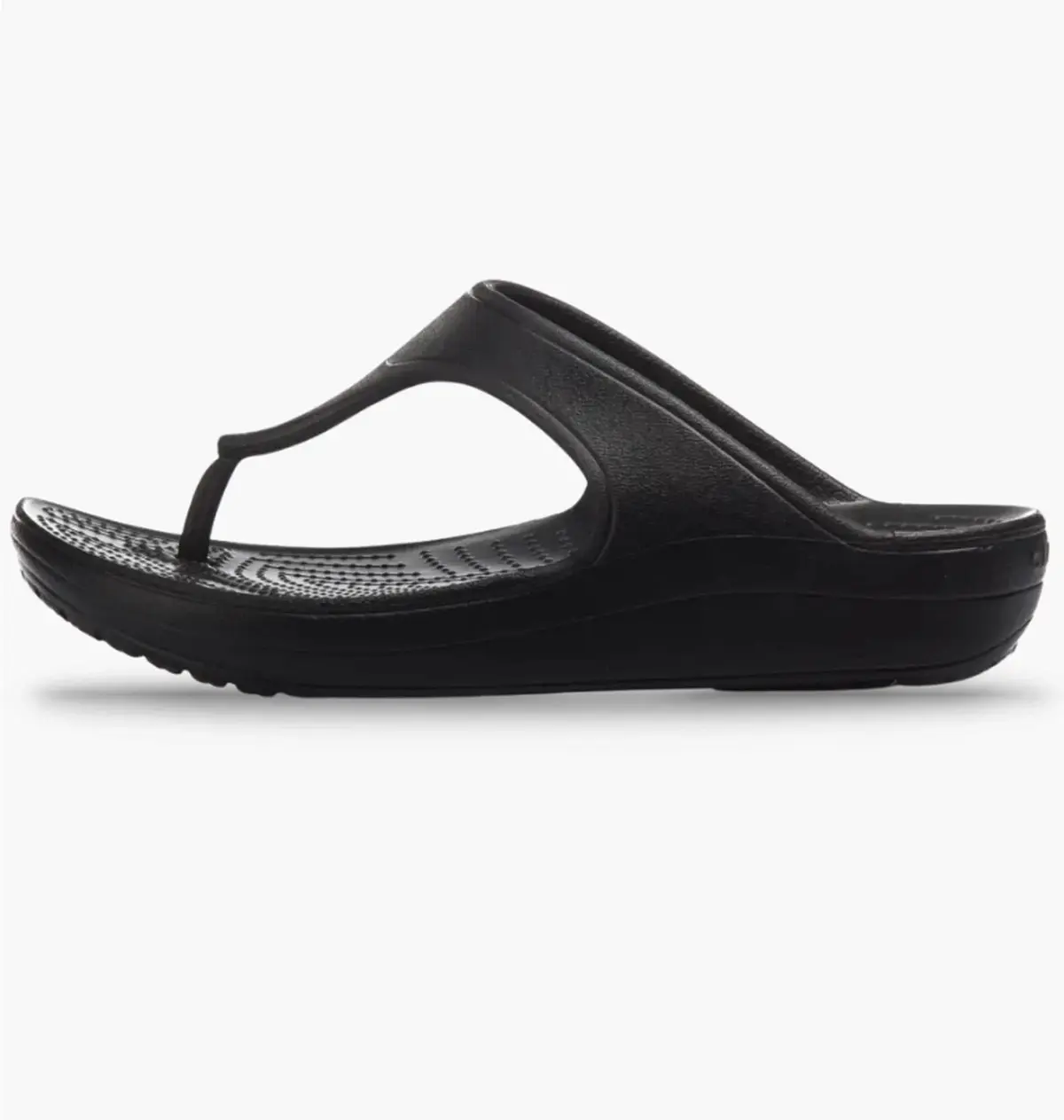 Тапочки женские Crocs Platform Flip Black