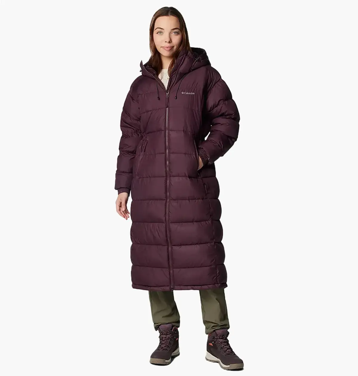Куртка женская Columbia Pike Lake™ Ii Long Jacket Bordo