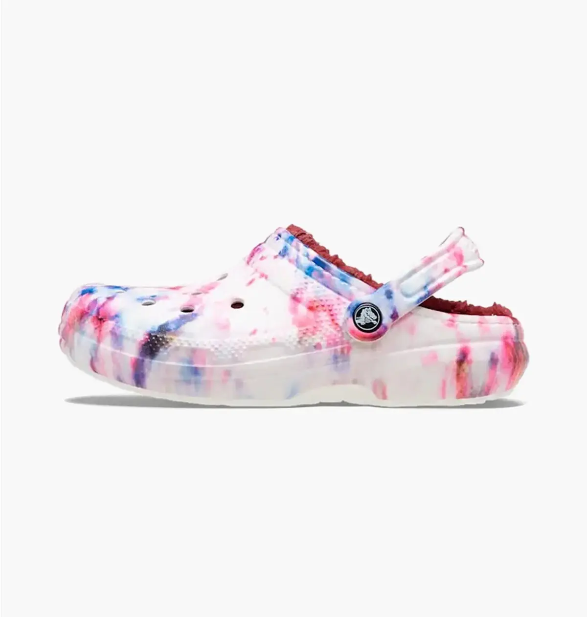 Тапочки детские Crocs Crocs Classic Lined Tie Dye Multi