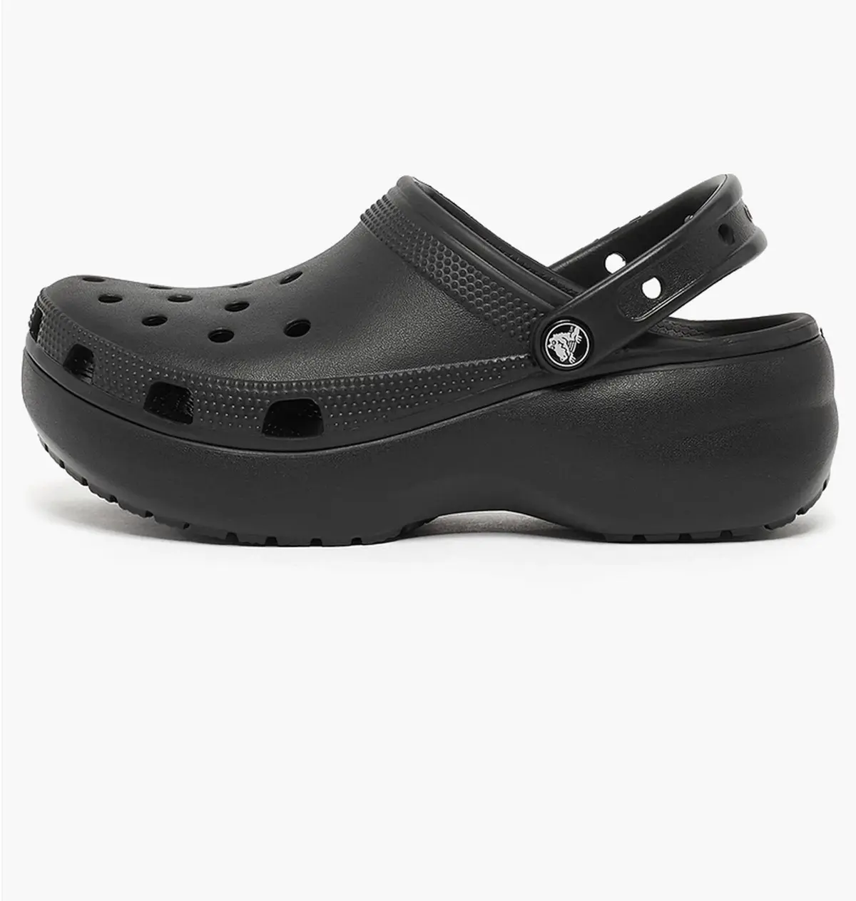 Тапочки женские Crocs Classic Platform Clog W Blk