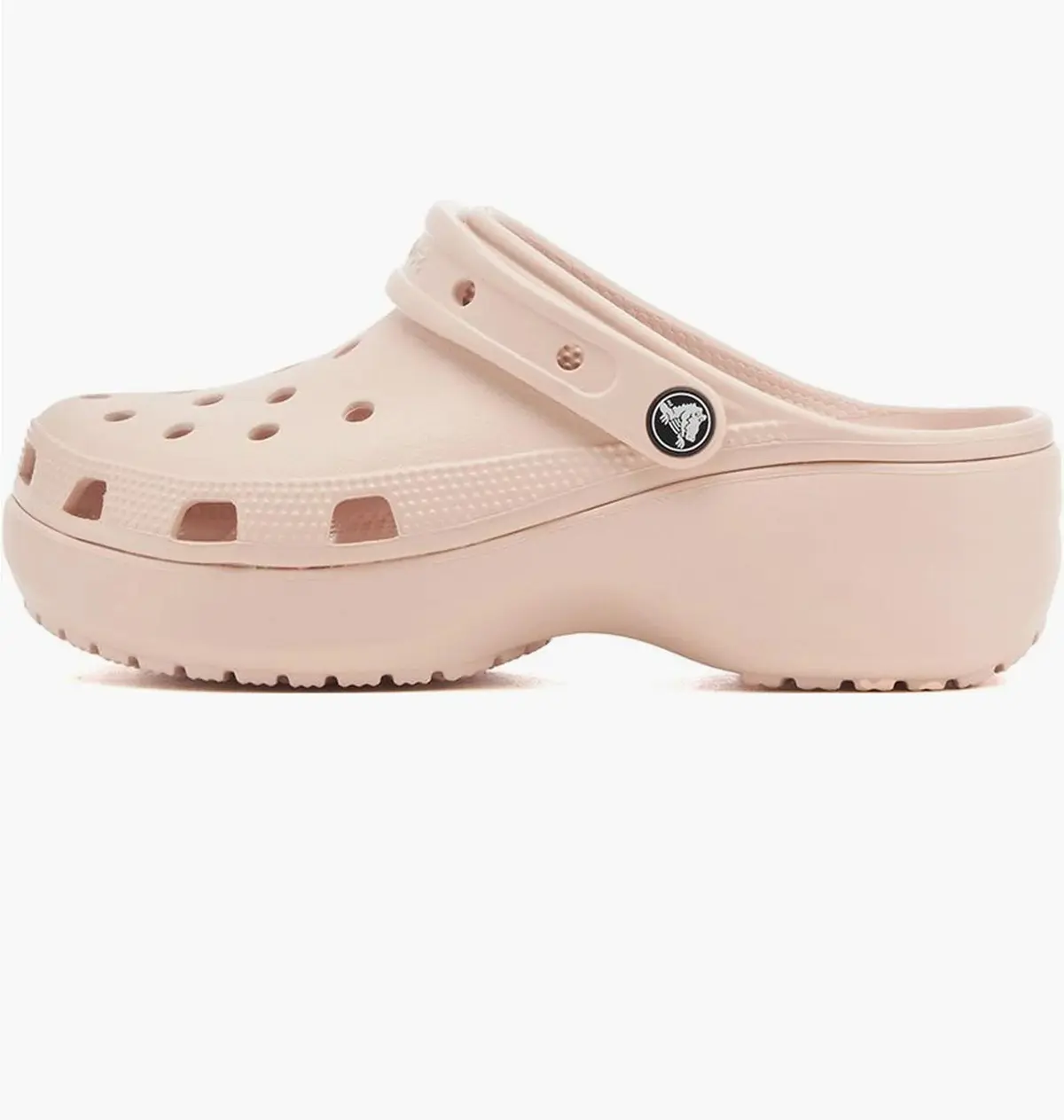 Тапочки женские Crocs Classic Platform Clog Peach