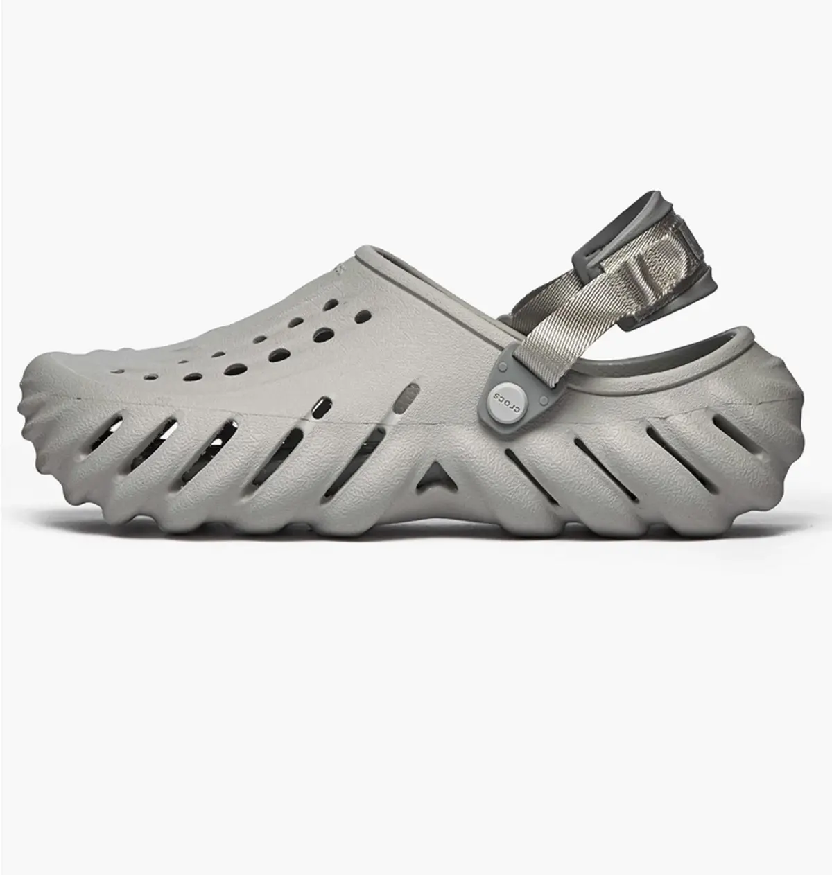 Тапочки чоловічі Crocs Echo Clog Grey
