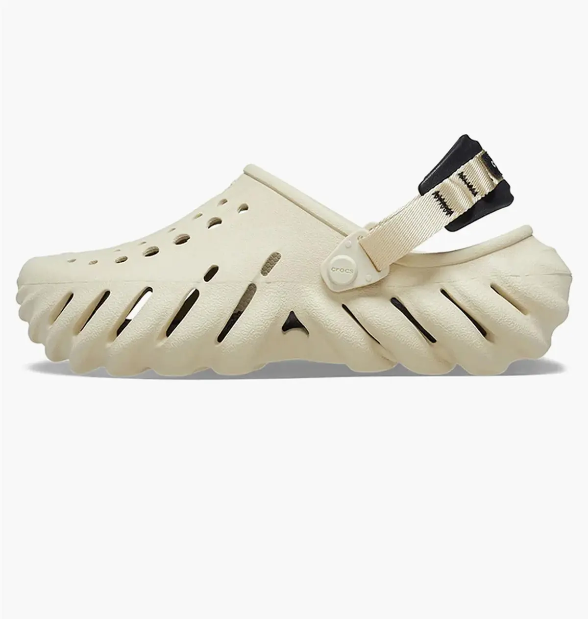 Тапочки унісекс Crocs Echo Clog Bone/Blk