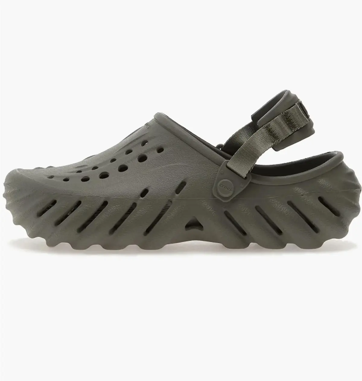 Тапочки чоловічі Crocs Echo Clog Olive