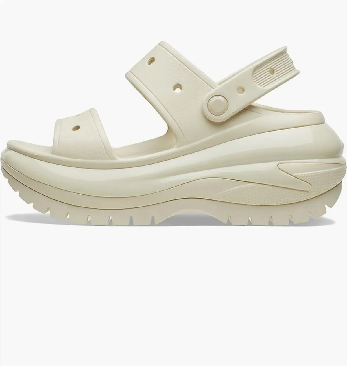 Тапочки унісекс Crocs Mega Crush Sandal Beige