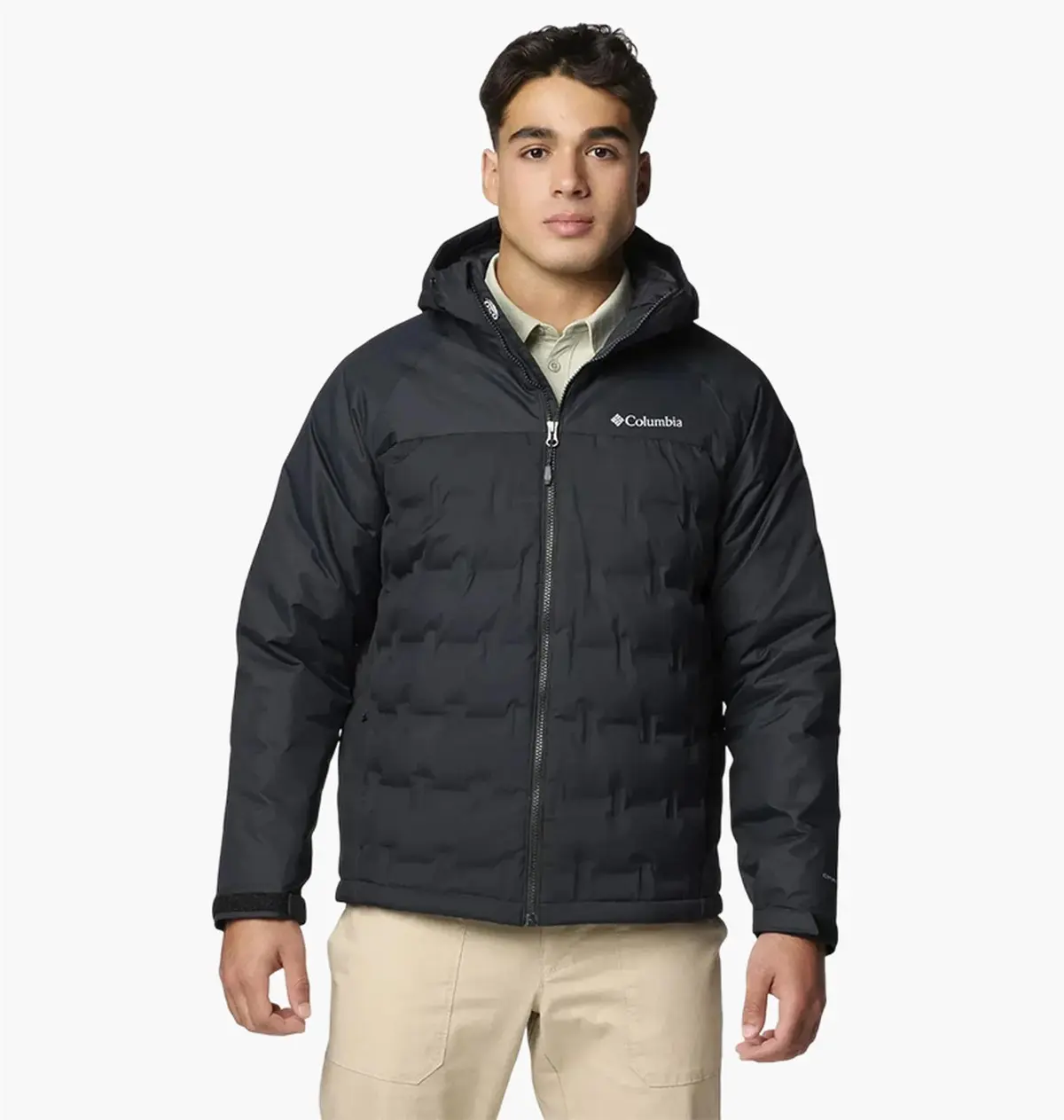 Куртка мужская Columbia Grand Trek Iii Down Hooded Jacket Black