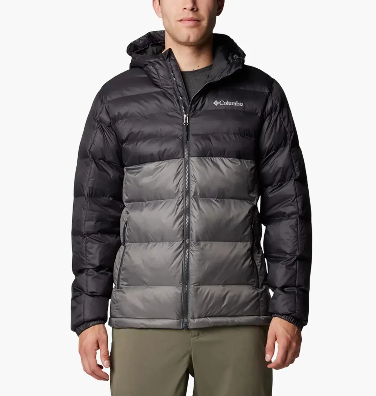 Куртка мужская Columbia Buck Butte Ii Insulated Hooded Jacket Grey/Black