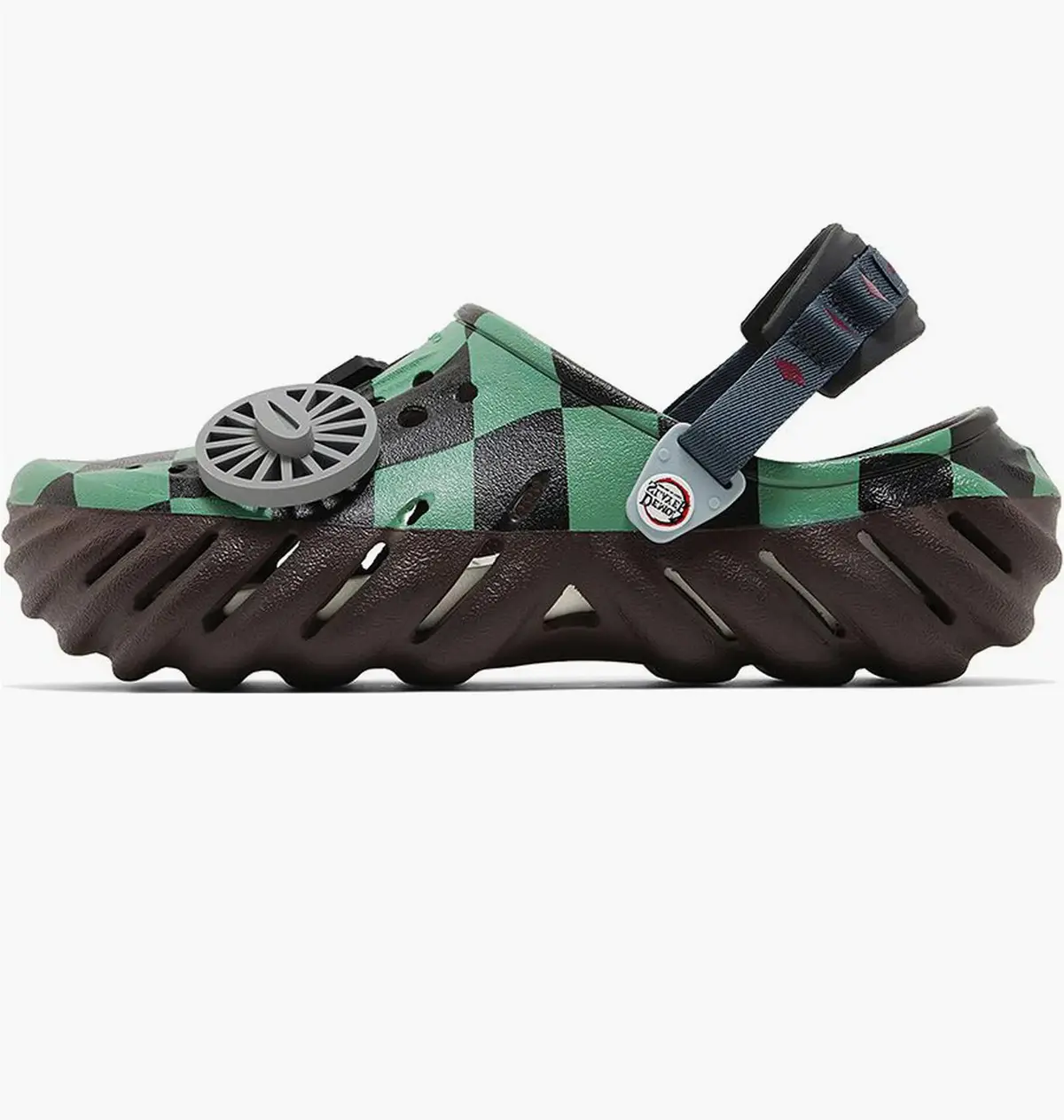 Сандалии мужские Crocs Demon Slayer X Echo Clog Brown/Green