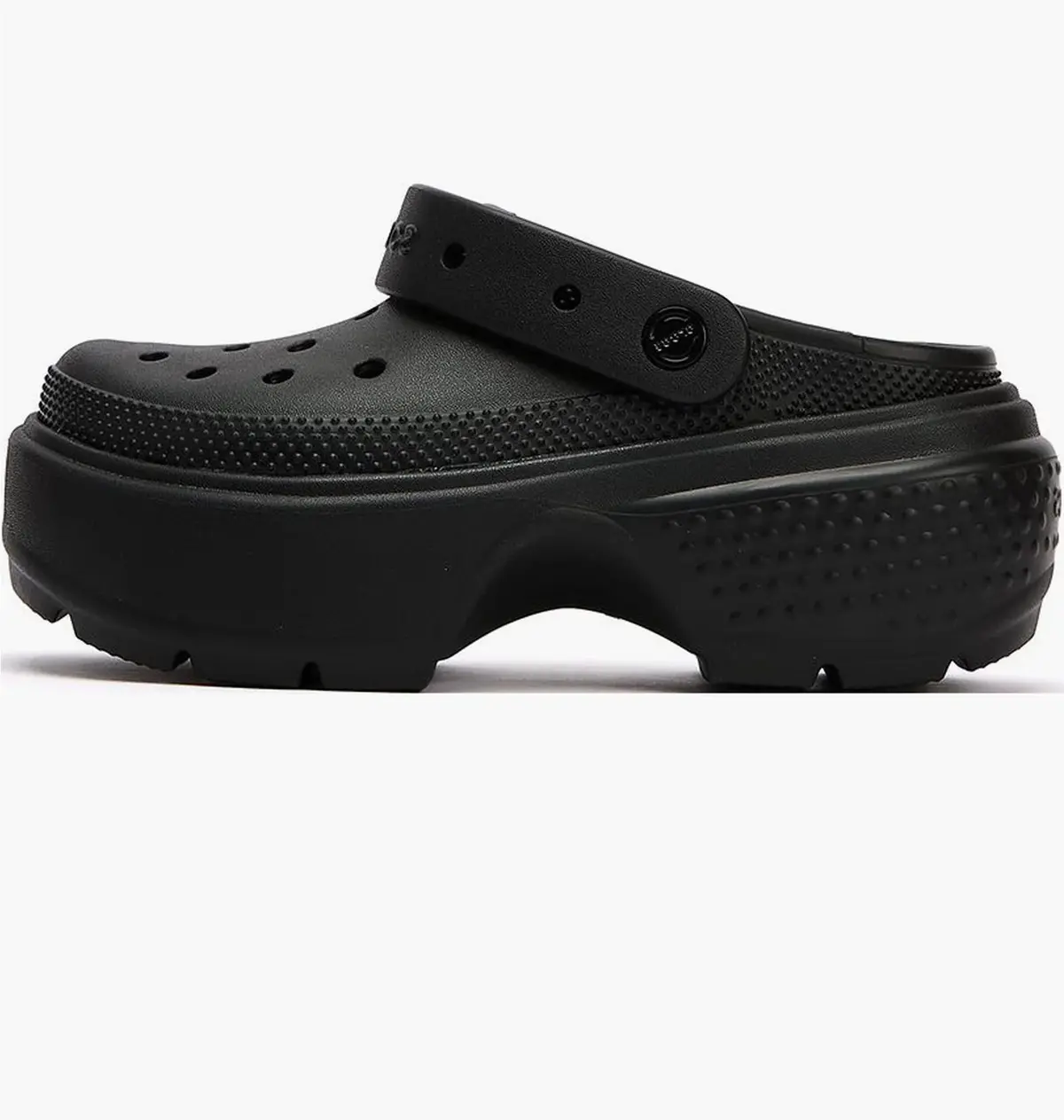 Тапочки женские Crocs Stomp Clog Black
