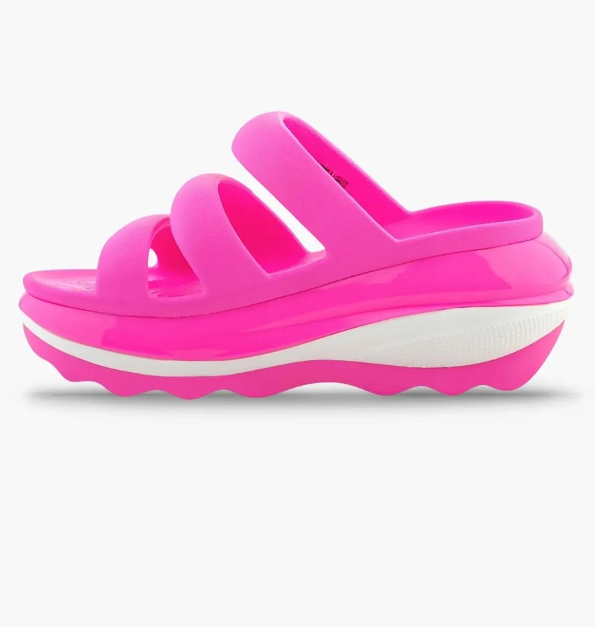 Сандалии женские Crocs Mega Crush Triple Strap Pink