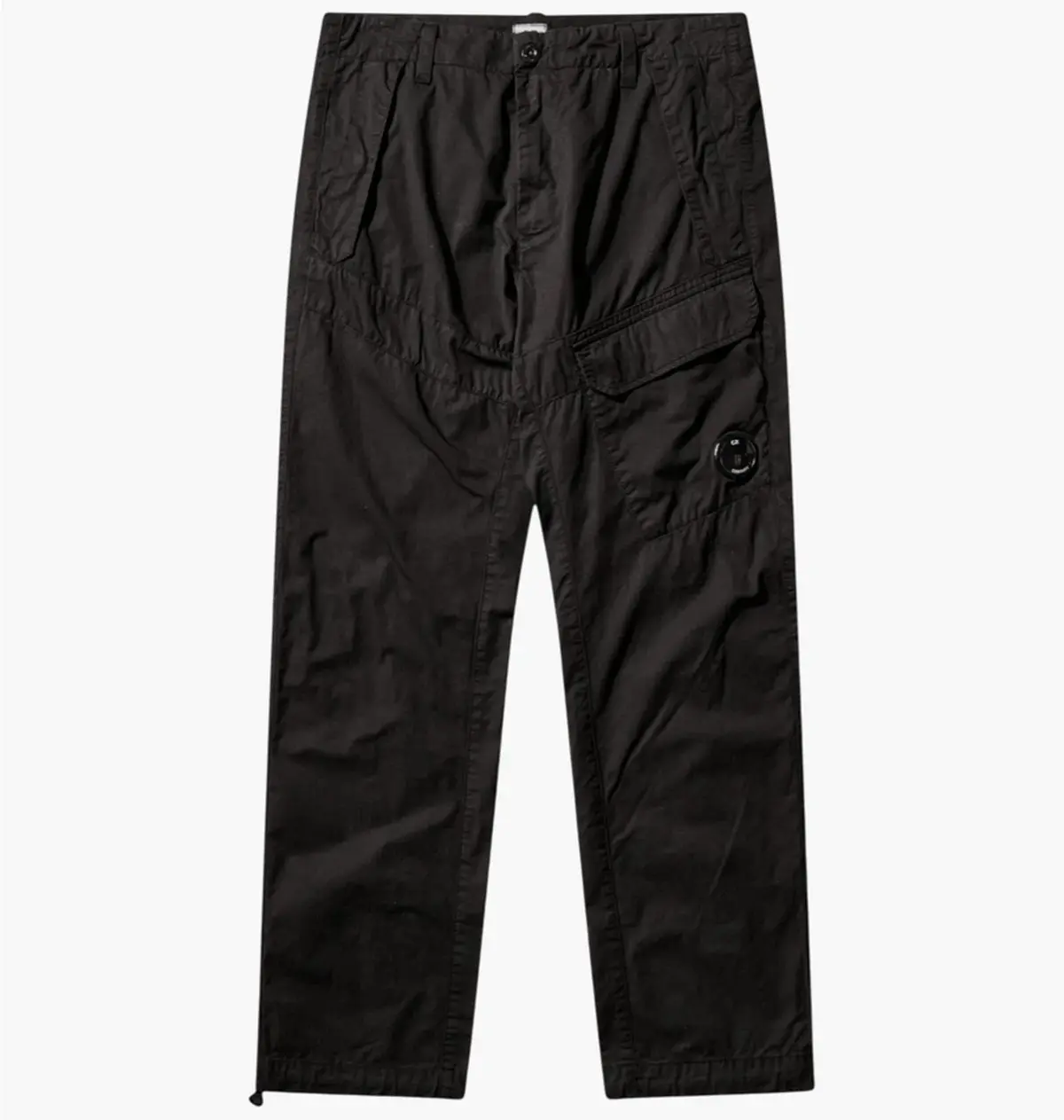 Брюки мужские Cp Company Cotton Gabardine Lens Cargo Black