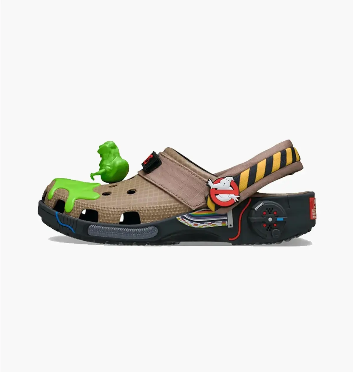 Тапочки детские Crocs Crocs Ghostbuster Classic Clog Brown