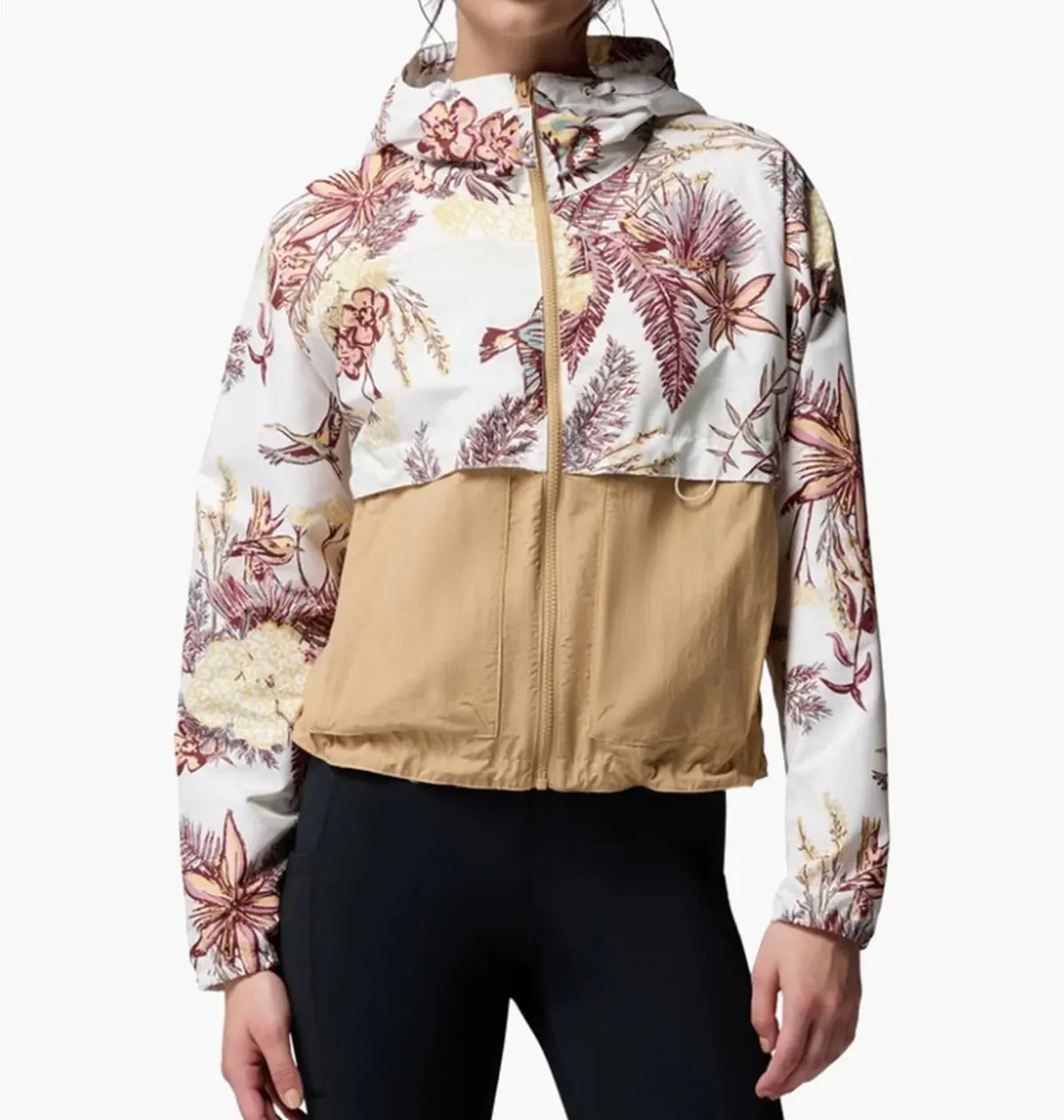 Ветровка женская Columbia Spire Valley™ Printed Windbreaker White/Beige