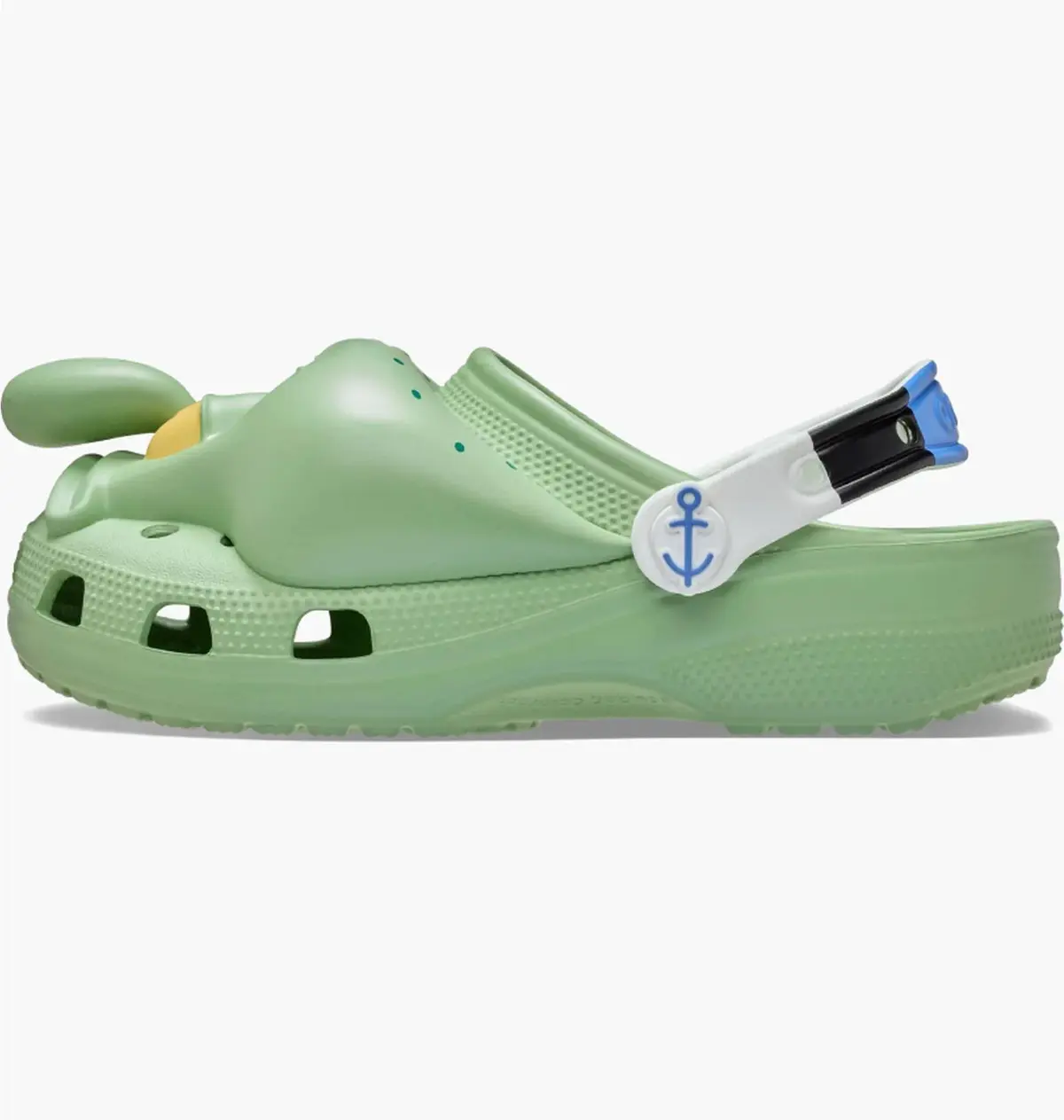 Тапочки унисекс Crocs Crocs Spongebob Squarepants Classic Olive