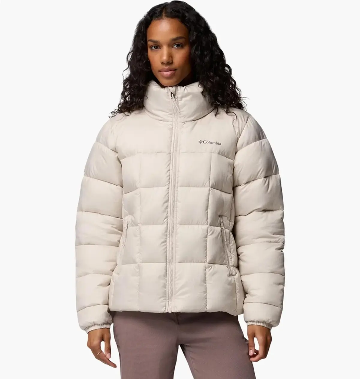 Куртка жіноча Columbia Puffect Iii Full-Zip Beige